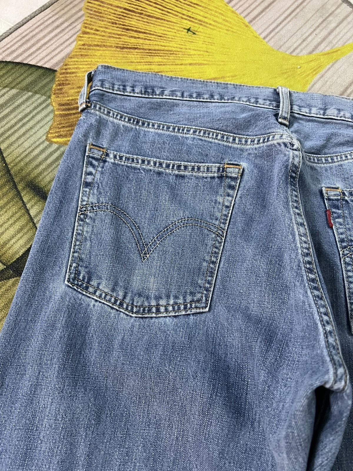 Levi's 💥Baggy💥Vintage Levi’s 503 Faded Jean Size US 34 / EU 50 - 18 Thumbnail