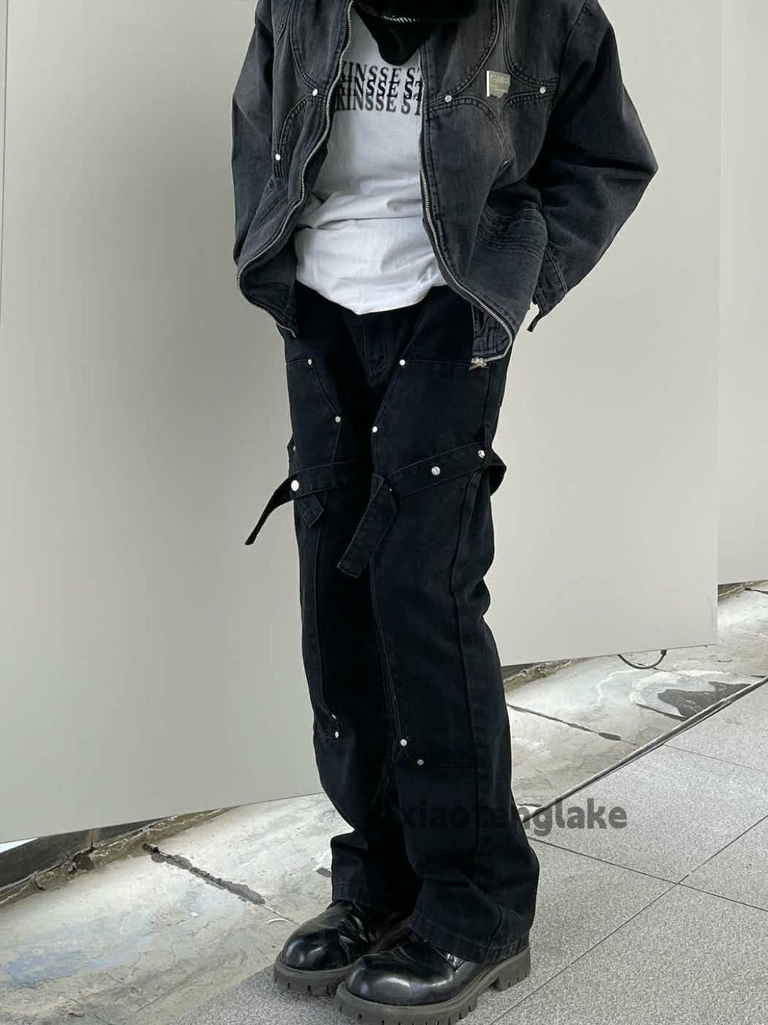 Designer × Japanese Brand × Vintage utility work outdoor punk grunge bootcut flared pants Size US 28 / EU 44 - 4 Thumbnail