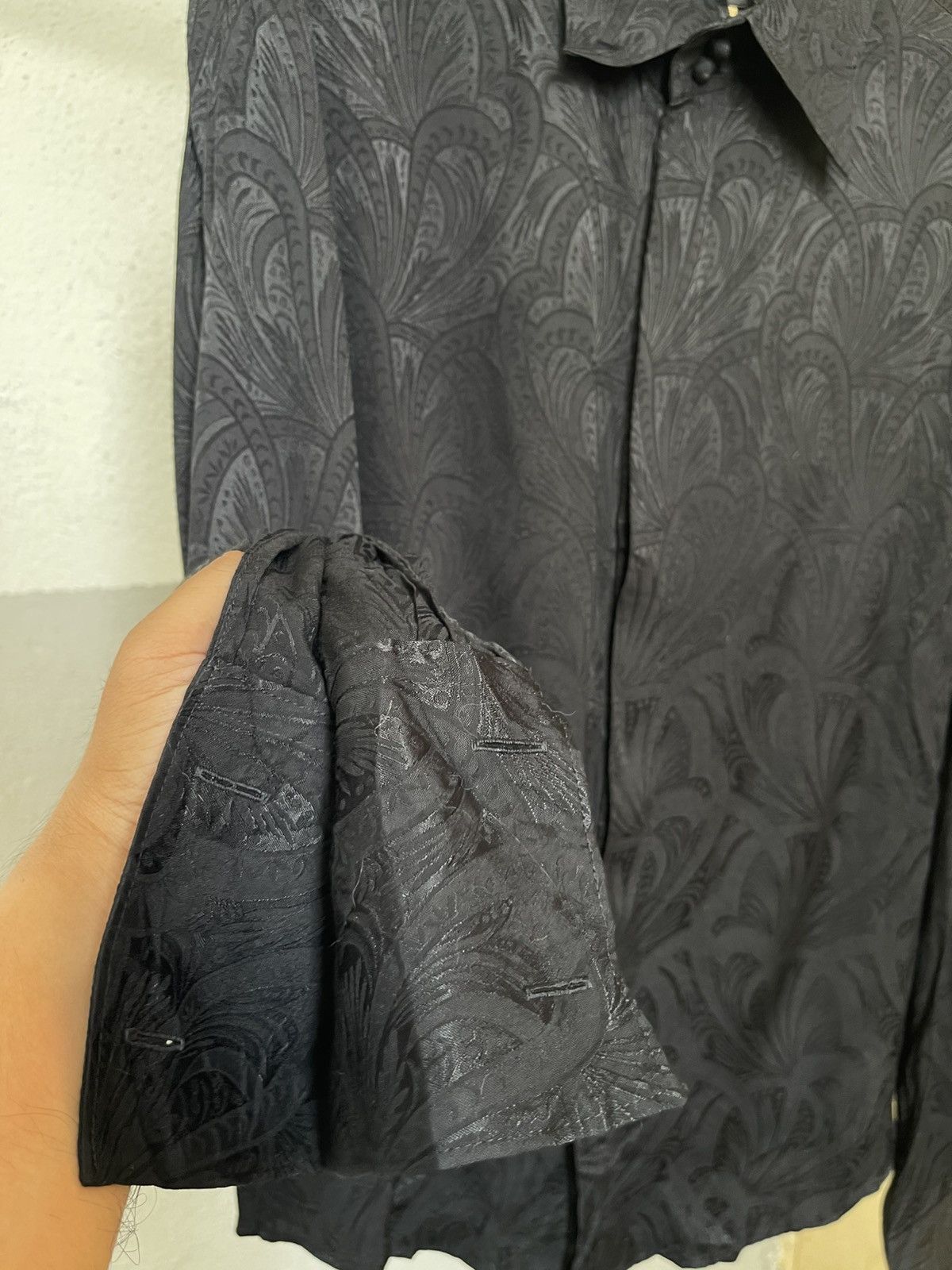 Jean Paul Gaultier Jean Paul Gaultier Floral Batik Rayon Longsleeve Button Size US M / EU 48-50 / 2 - 3 Thumbnail