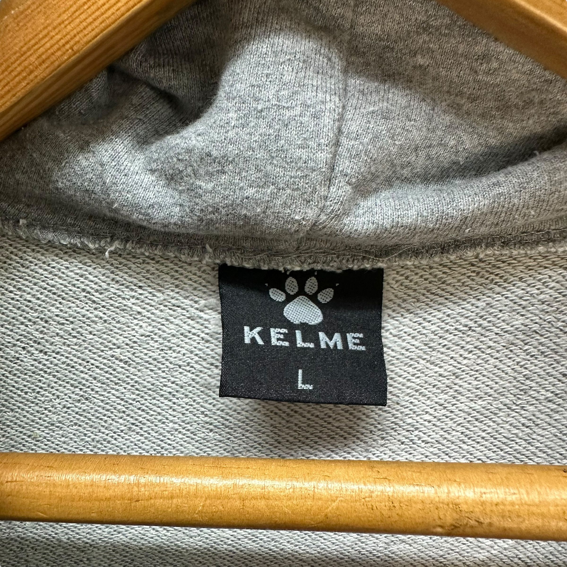 Japanese Brand KELME BIG LOGO GRAPHIC ZIPPER HOODIES #9055-53 Size US L / EU 52-54 / 3 - 10 Thumbnail
