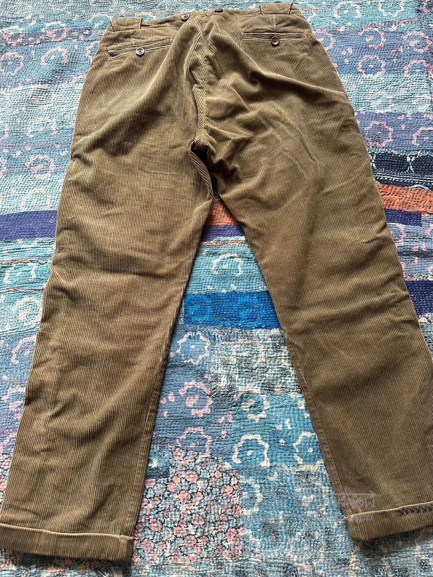 Levi's Vintage Clothing Levi's Vintage Clothing LVC Corduroy Patch Pants. Size US 36 / EU 52 - 2 Thumbnail