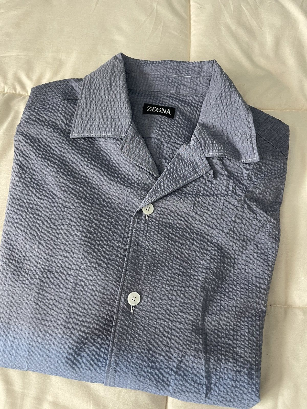 Ermenegildo Zegna Zegna Button Shirt (Transitional Color) Size US S / EU 44-46 / 1 - 4 Thumbnail