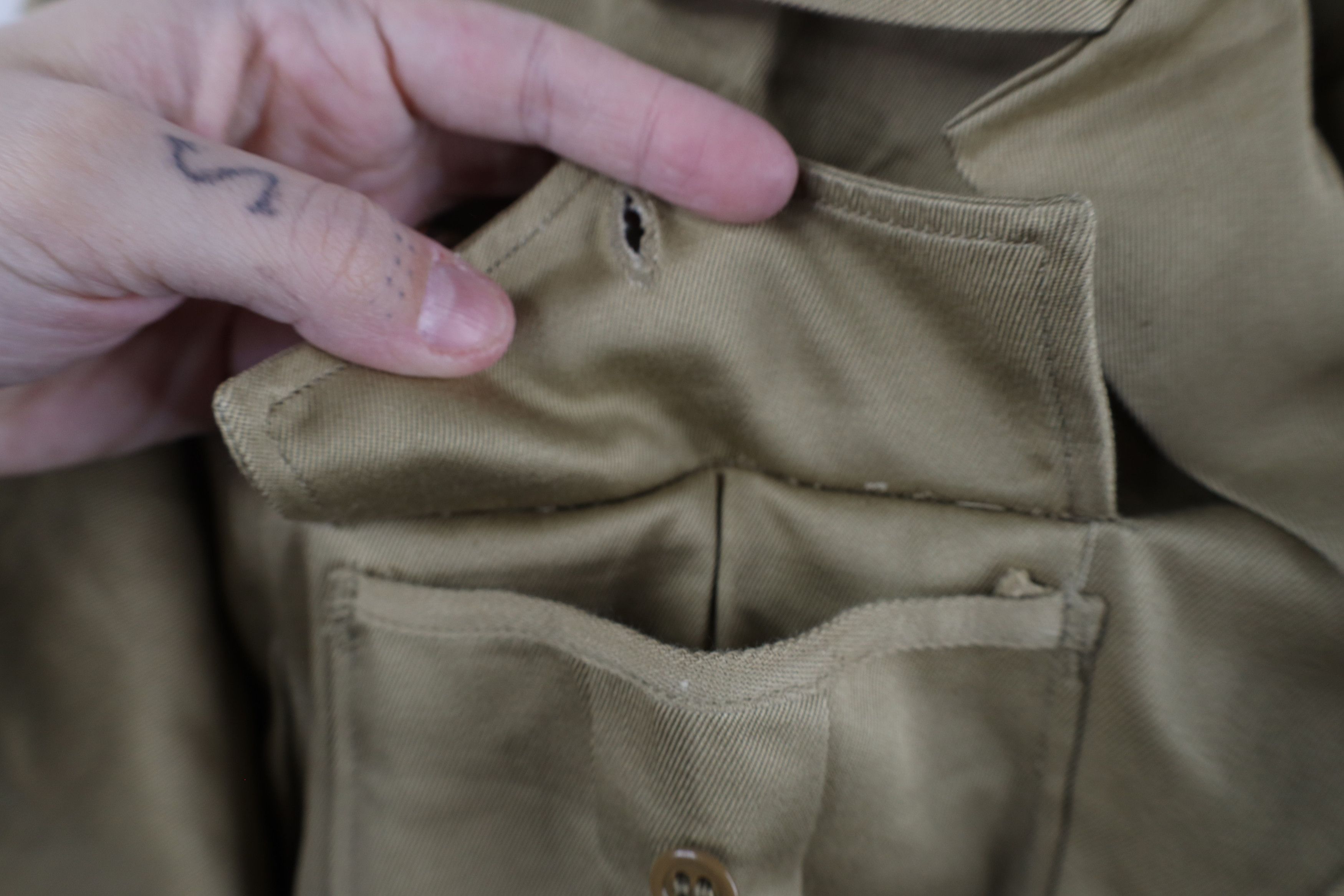 Vintage Vintage 50s Korean War Short Sleeve Button Shirt USA Size US M / EU 48-50 / 2 - 8 Thumbnail