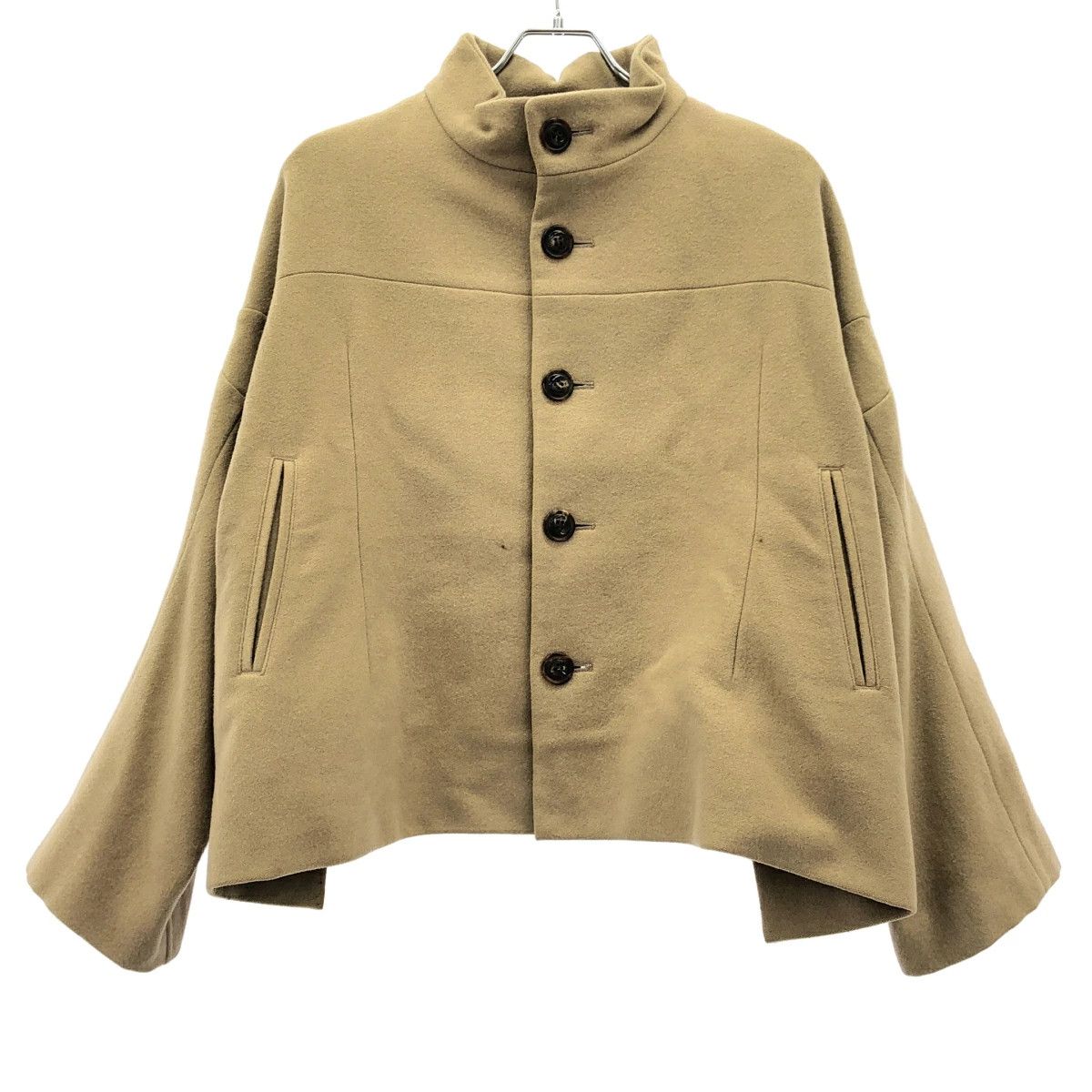 Yohji Yamamoto REGULATION Yohji Yamamoto Wool High Neck Jacket Size US M / EU 48-50 / 2 - 1 Thumbnail