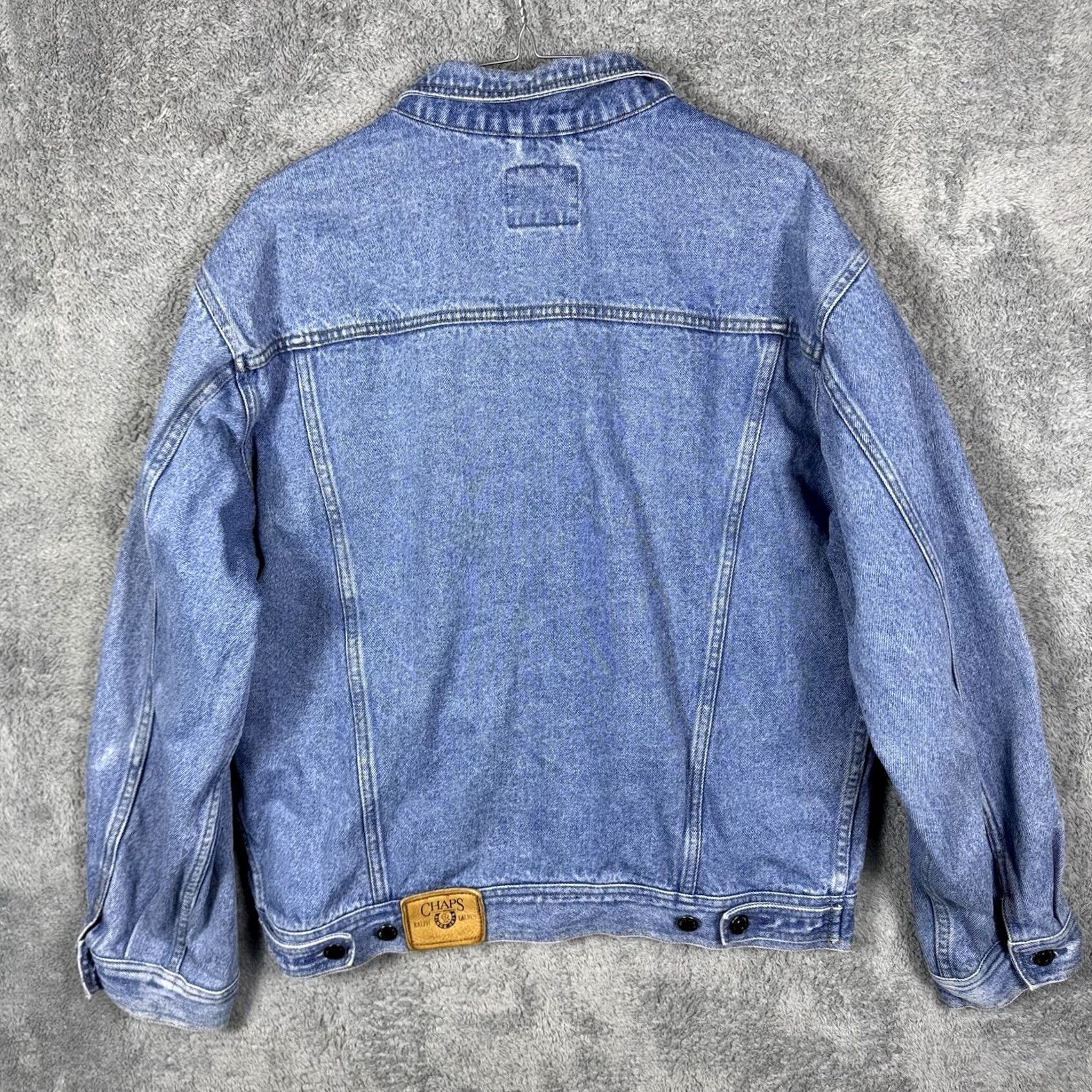 Polo Ralph Lauren VINTAGE Polo Ralph Lauren Denim Jacket Mens M Jeans Fade Trucker 90s RL Grunge Y2K Size US M / EU 48-50 / 2 - 7 Thumbnail