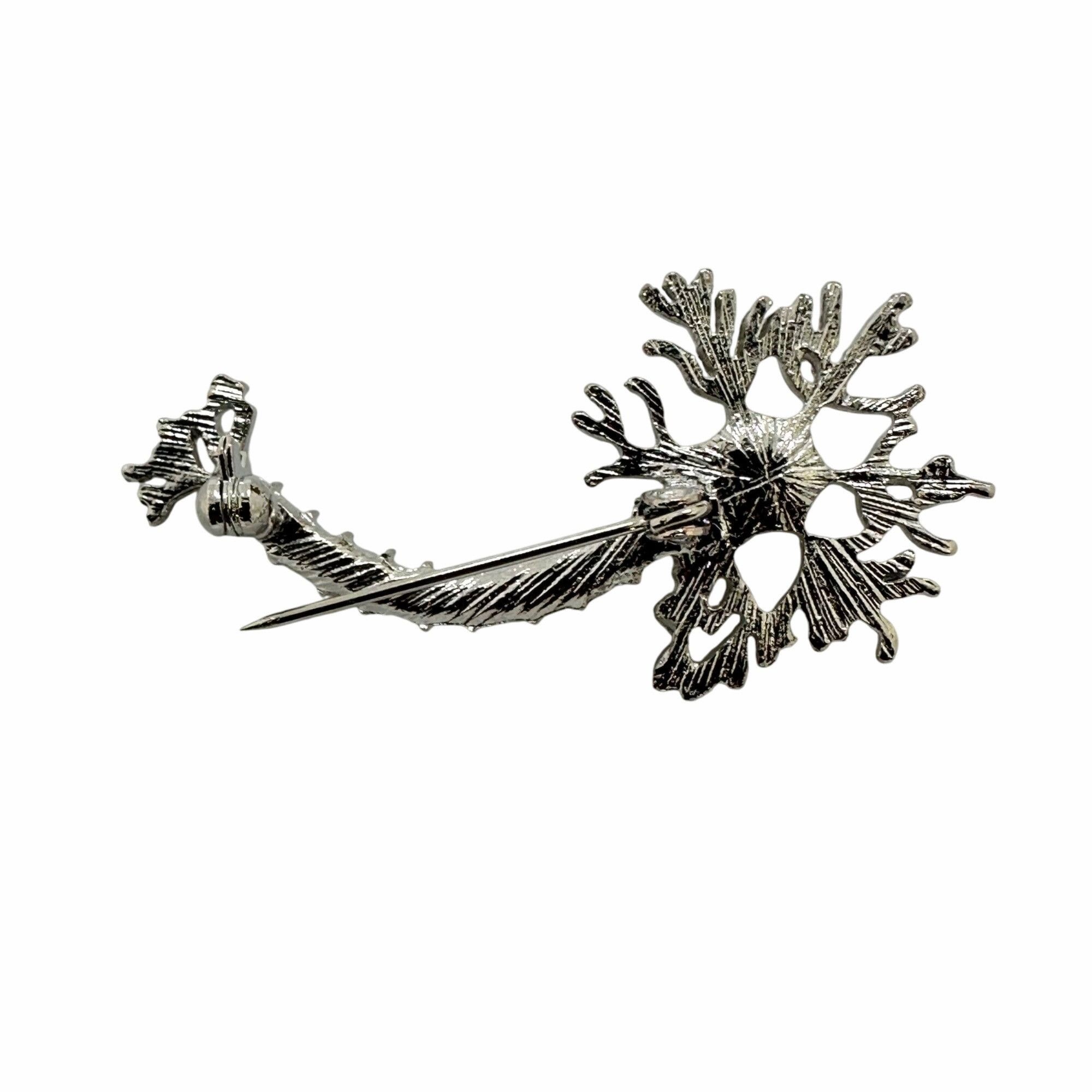 Other ✨Neuron Pin Brain Nerve Cell Medical Brooch Jewelry Human Ne Size ONE SIZE - 3 Thumbnail