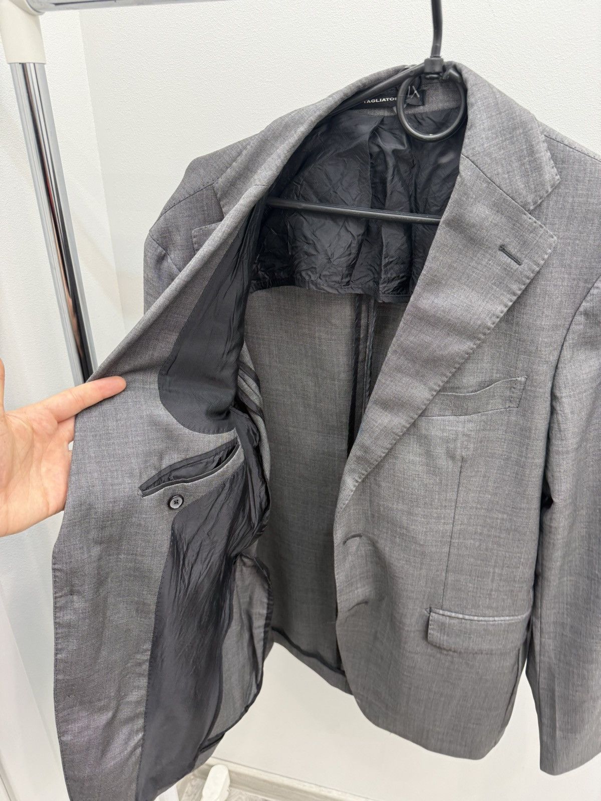 Tagliatore Tagliatore Wool Two Piece Suit Size 48R - 10 Thumbnail