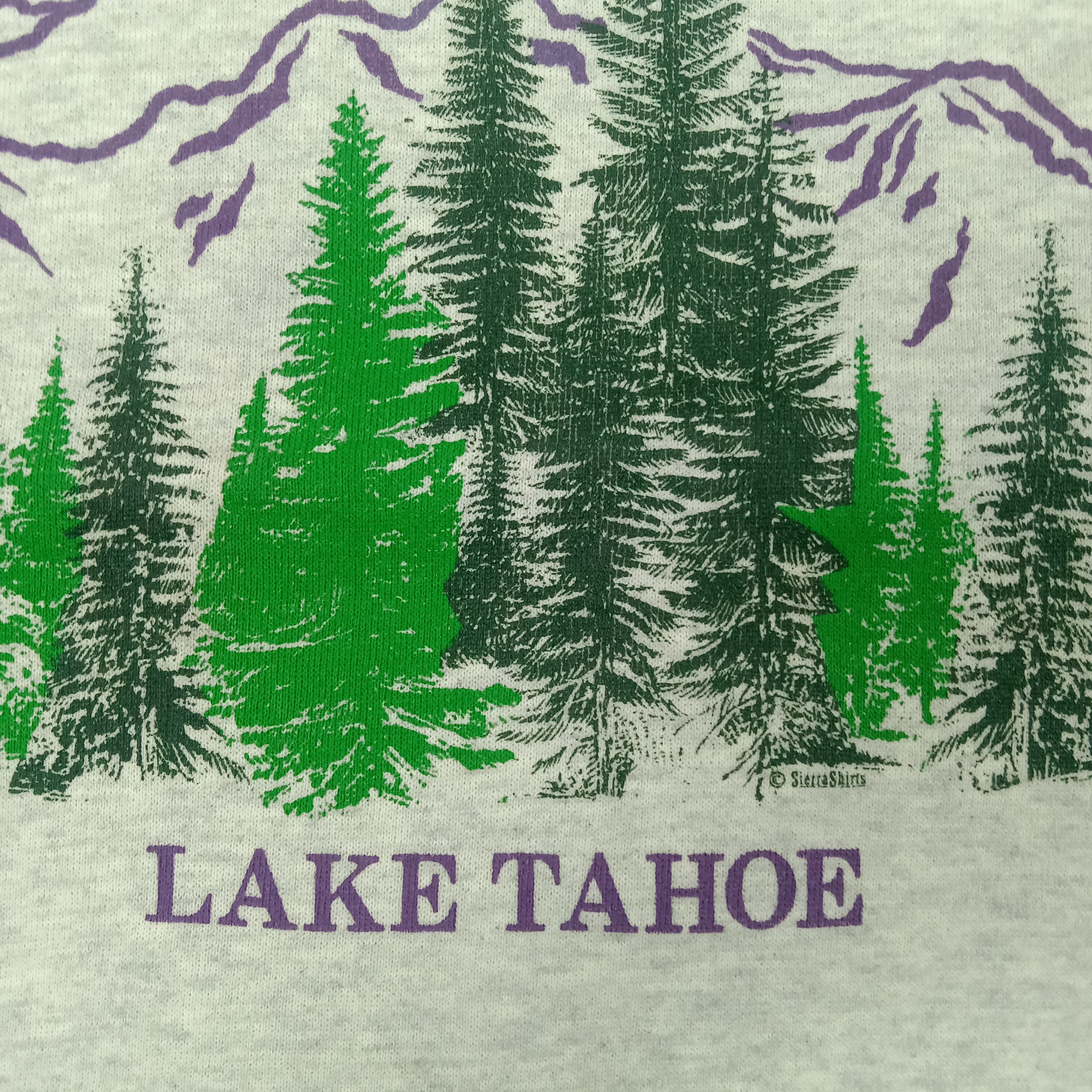 Hanes Lake Tahoe American Outdoor Style Sweatshirt C236N7 Size US XL / EU 56 / 4 - 2 Thumbnail