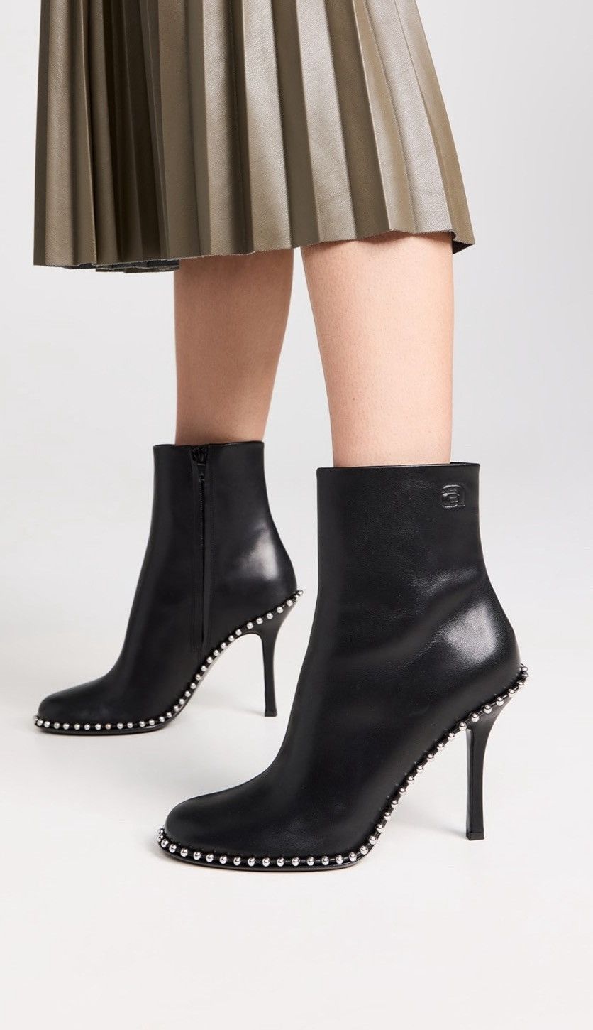Alexander Wang Alexander Wang Nova 105 Studded Ankle Boots size 39 Size US 9 / IT 39 - 2 Thumbnail