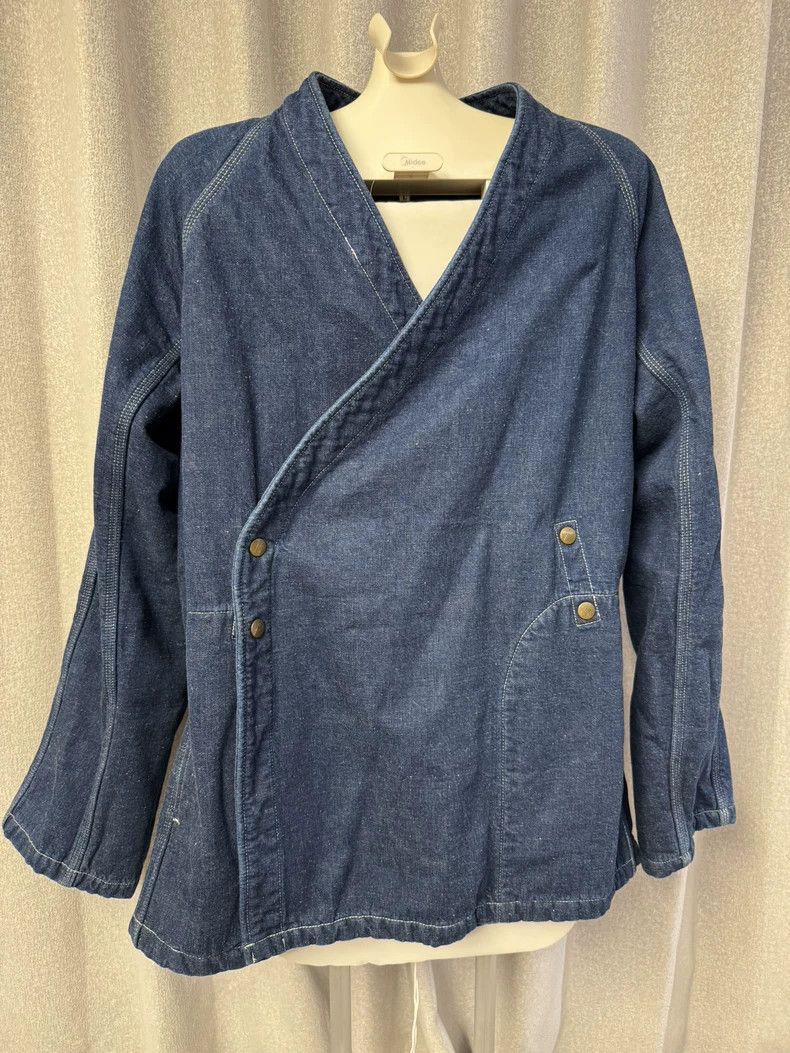 Needles Needles Denim Robe Coat L - dmc Size US L / EU 52-54 / 3 - 1 Thumbnail