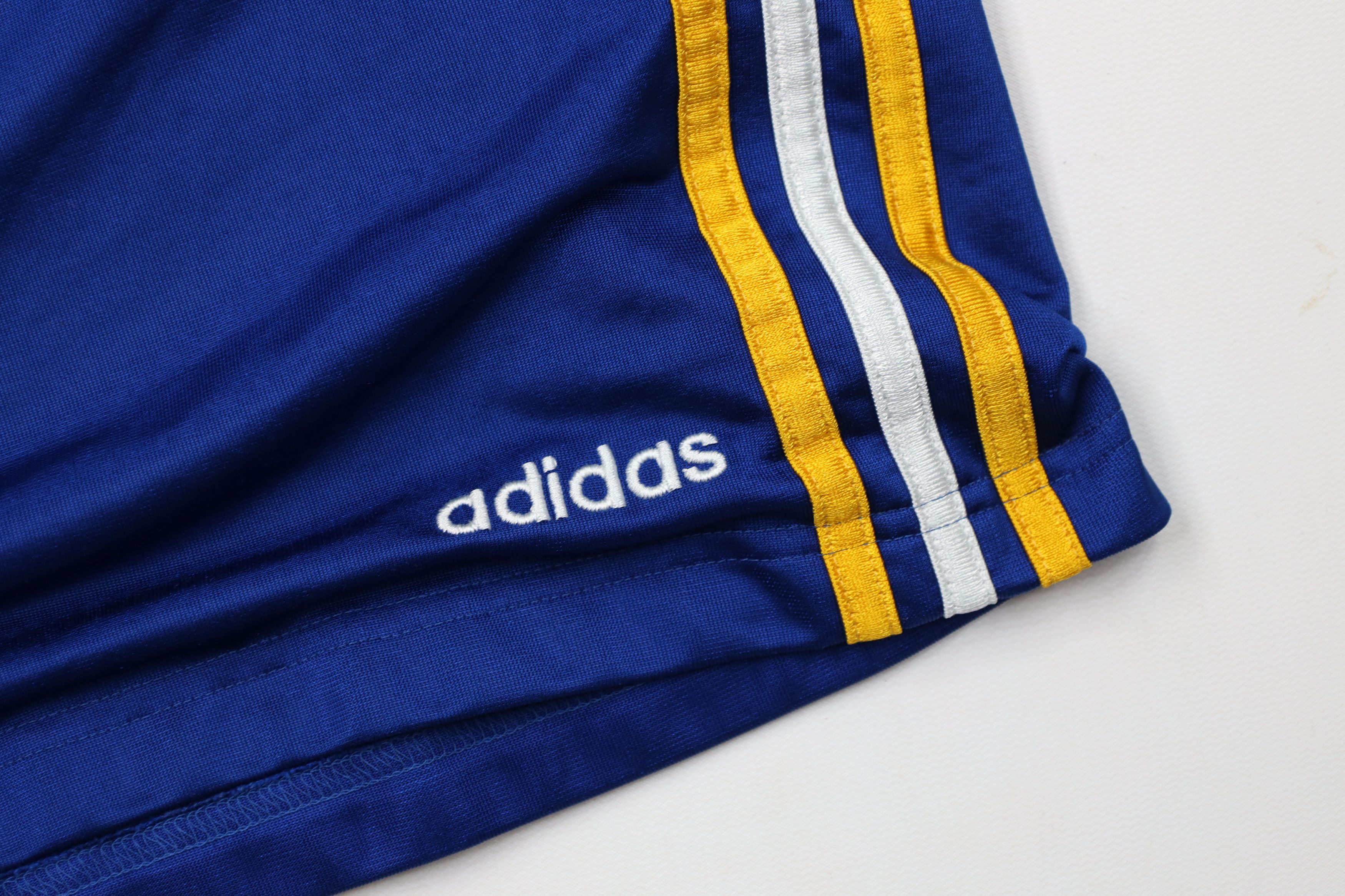 Adidas × Vintage Vintage Y2K Adidas Dazzle Striped Basketball Gym Shorts Size US 38 / EU 54 - 5 Thumbnail