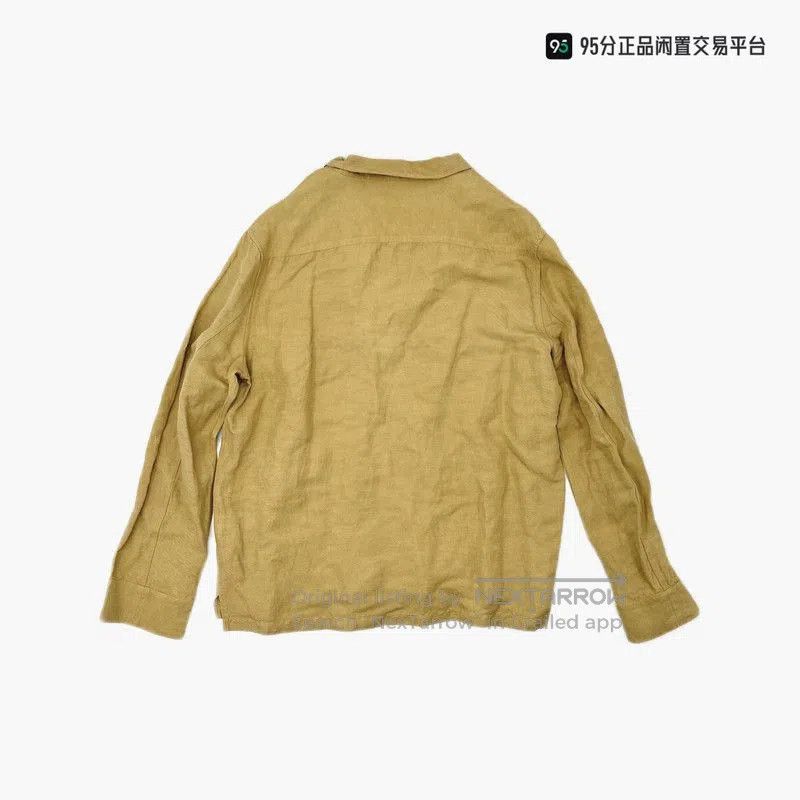Loro Piana Loro Piana Biwa Men's Beige Overshirt Jacket. Size US S / EU 44-46 / 1 - 1 Thumbnail