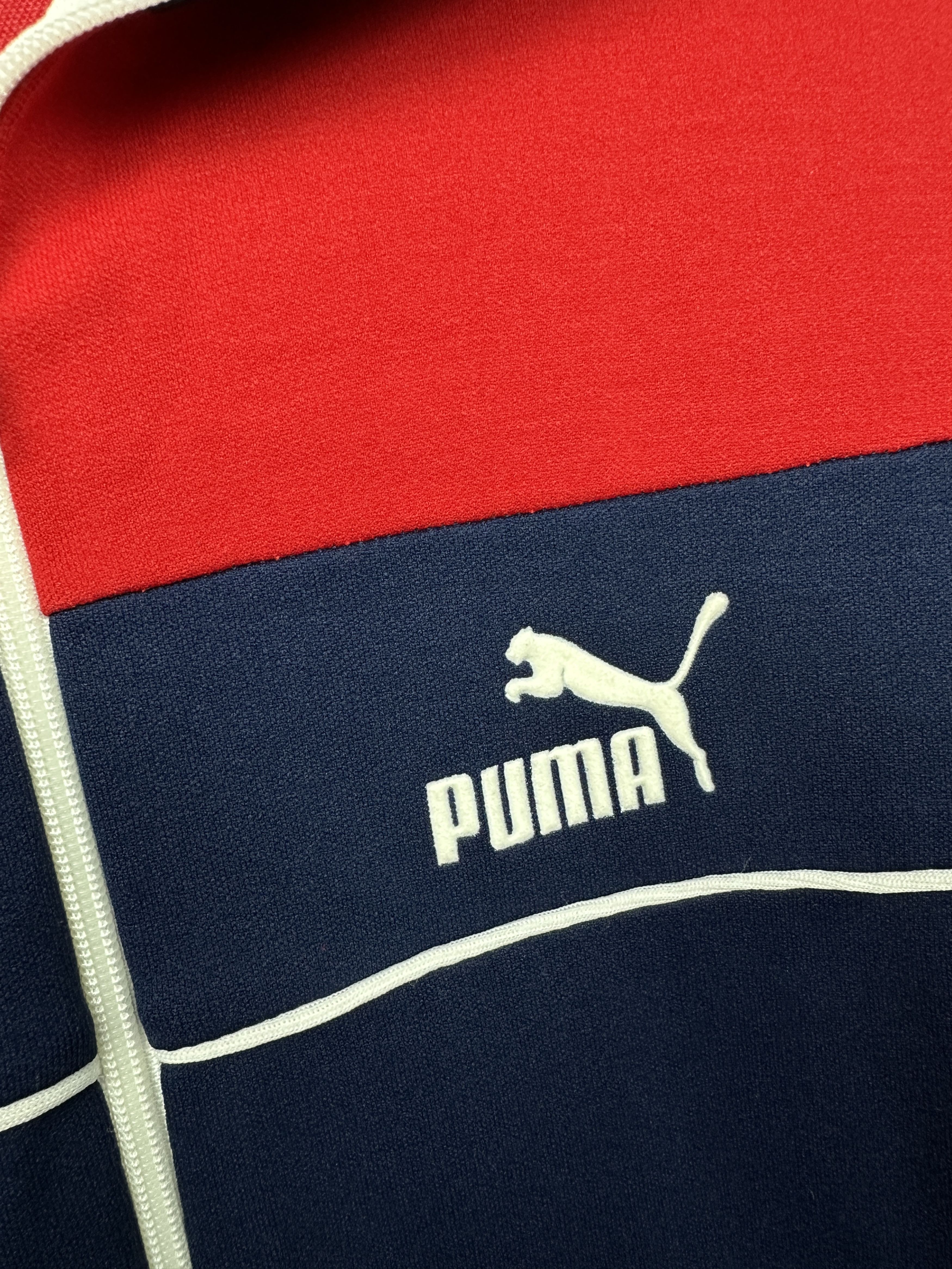 Puma Puma 90s Vintage Mens Track Top Jacket Size US L / EU 52-54 / 3 - 3 Thumbnail