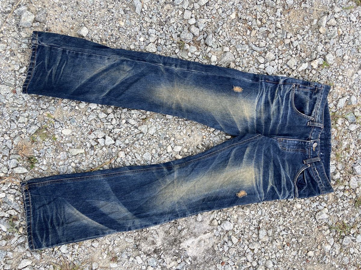 Hysteric Glamour × Japanese Brand × Vintage Flare Mudwash Hysteric Inspired Denim Size US 32 / EU 48 - 4 Thumbnail