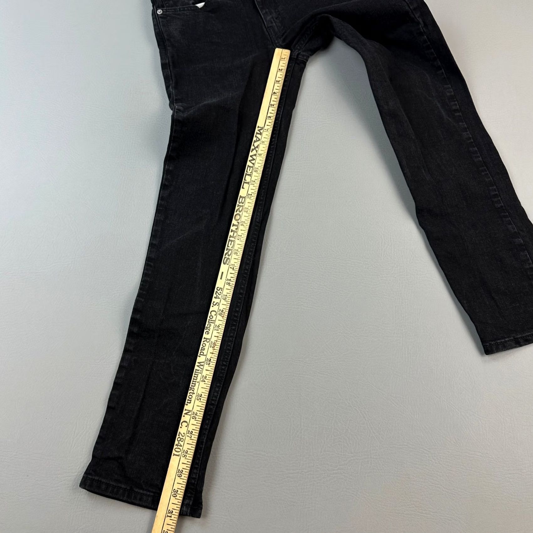 Levi's Levi's 511 Jeans Mens Slim Denim Black Stretch 29x31 29x32 Zip Fly Casual Modern Cowboy USA USA Mens Size US 29 - 2 Thumbnail
