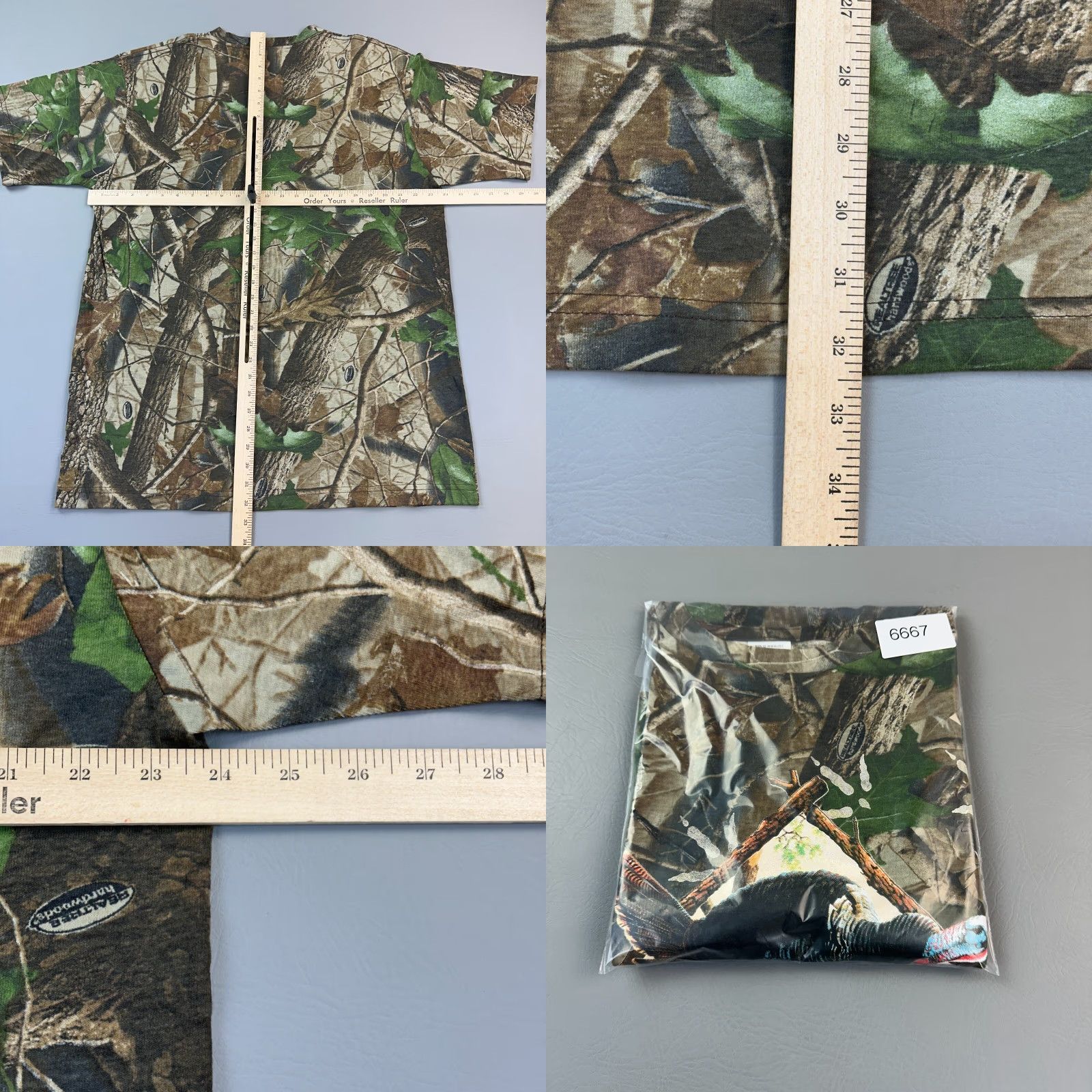 Realtree Vintage Jon Q Wright Shirt Mens Large Realtree Hardwoods Camo Turkey Deadstock Shirt Mens Large Realtree Hardwoods Camo Turkey Deadstock Size US L / EU 52-54 / 3 - 8 Thumbnail