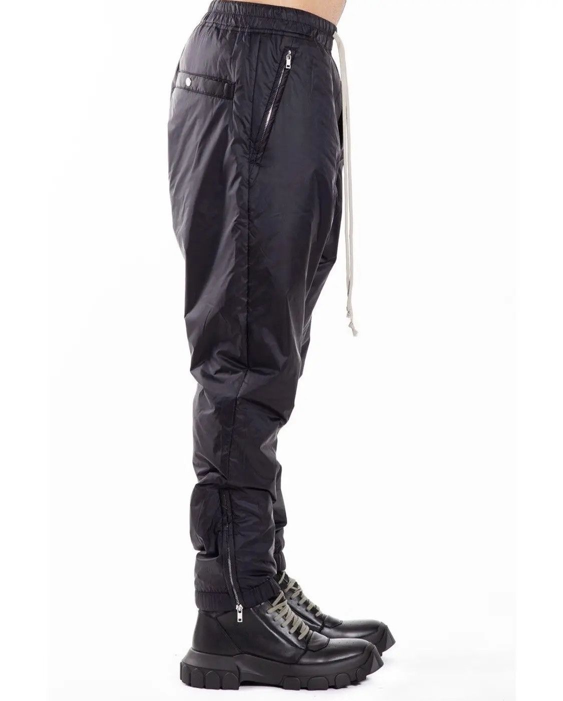 Rick Owens Rick Owens FW18 SISYPHUS Runway Zipper Nylon Track Pants Size US 38 / EU 54 - 11 Thumbnail