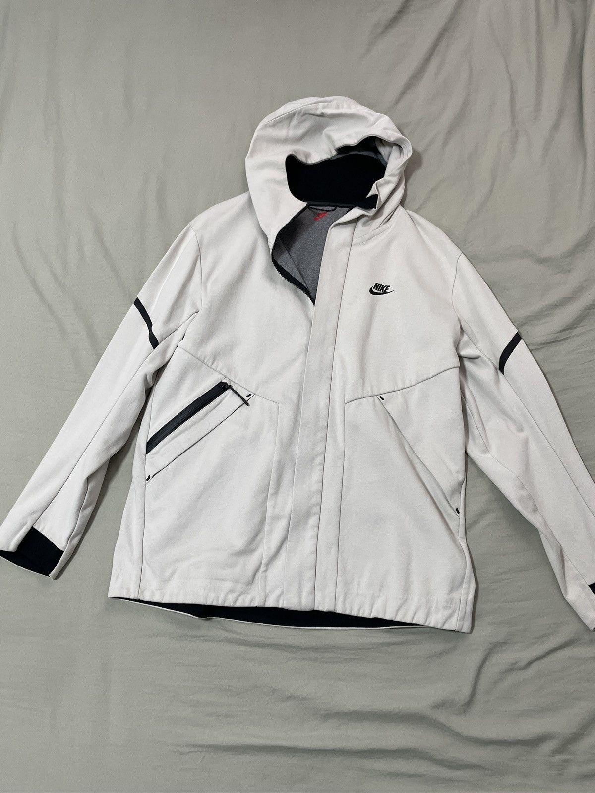 Nike Nike Weatherproof Tech Jacket – Cream Size US L / EU 52-54 / 3 - 1 Thumbnail