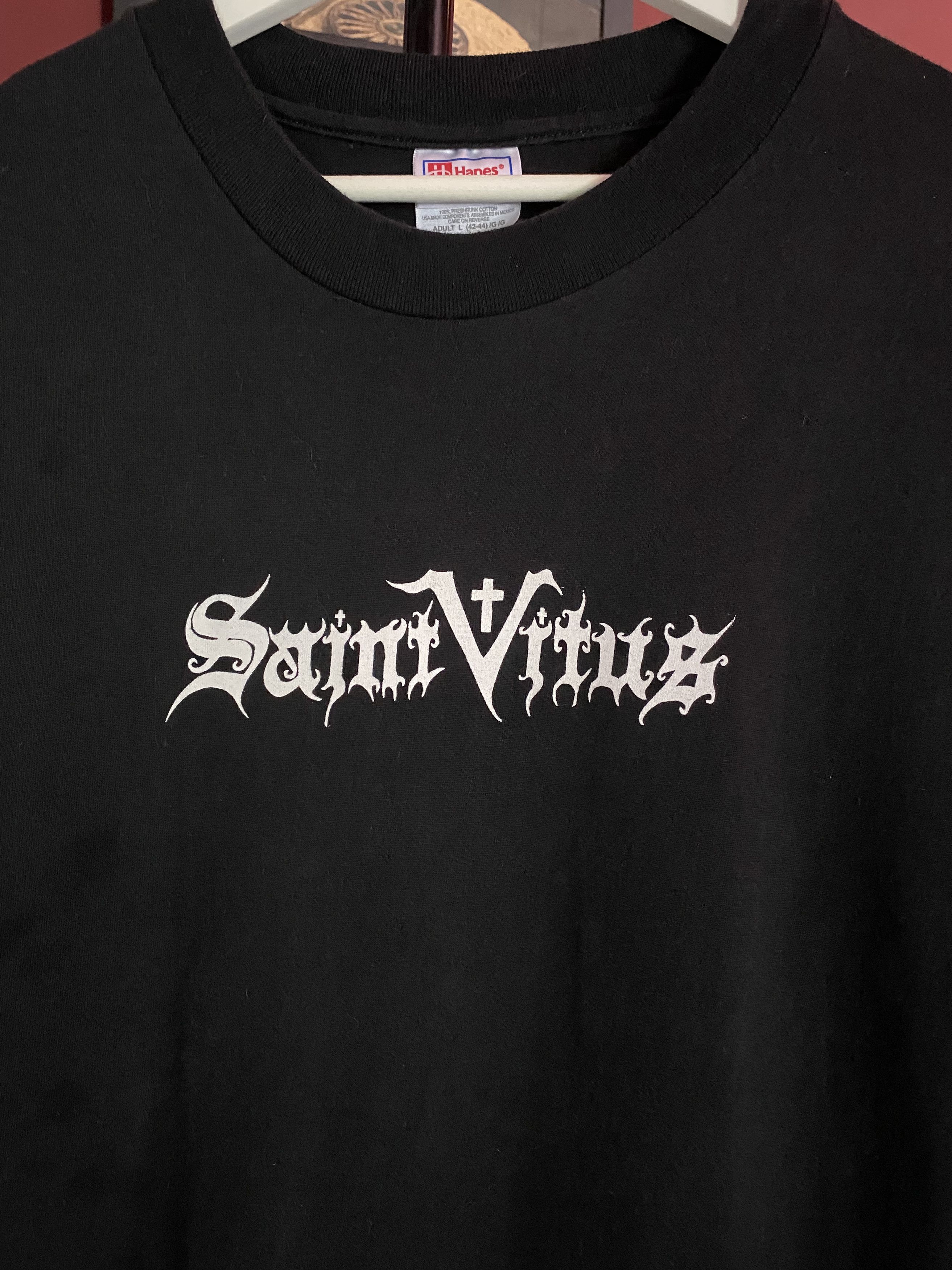 Band Tees × Vintage Vintage Saint Vitus Band Tee Size US L / EU 52-54 / 3 - 3 Thumbnail