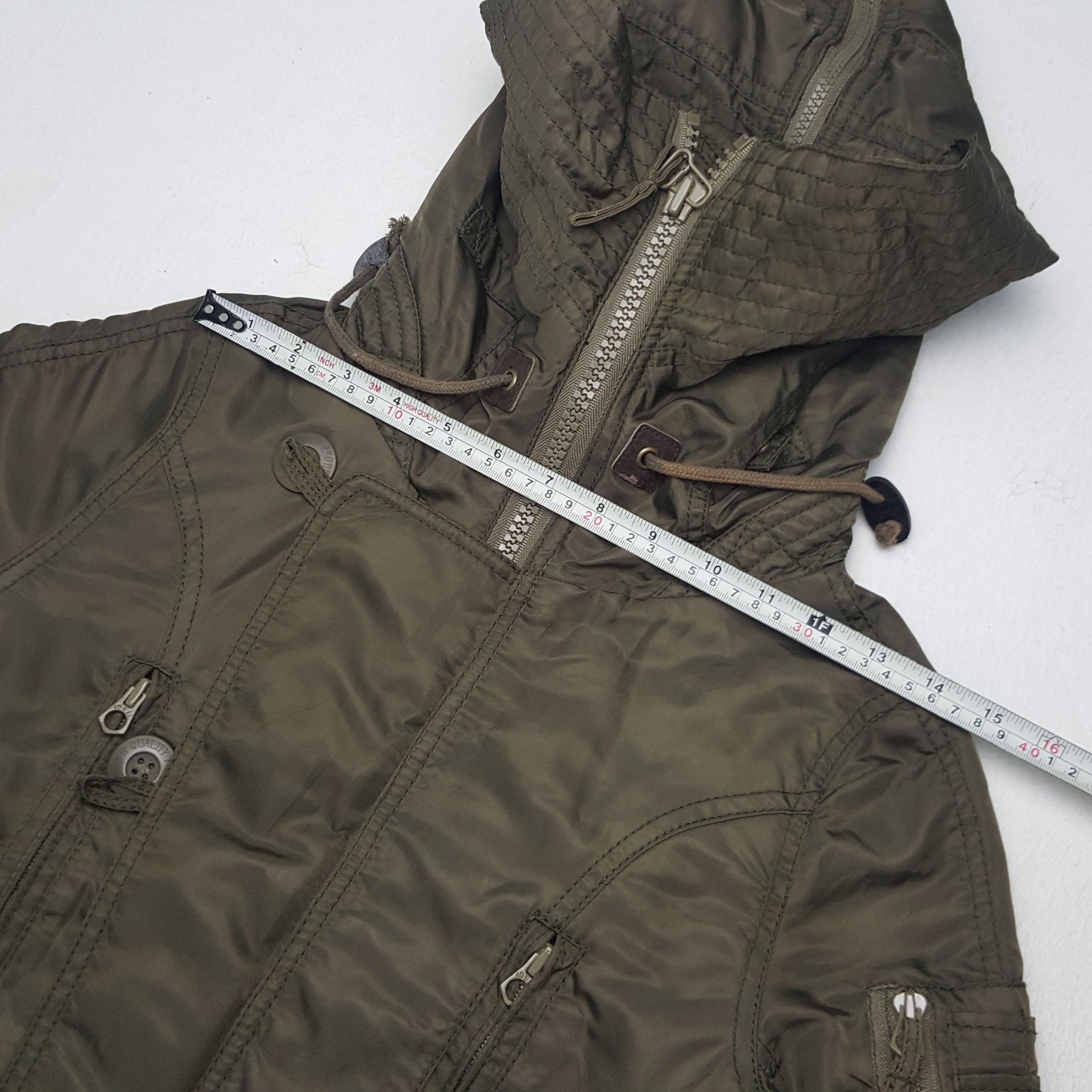 If Six Was Nine Vintage G.O.A Military Zipper Winter Jacket Hoodie Size US S / EU 44-46 / 1 - 7 Thumbnail