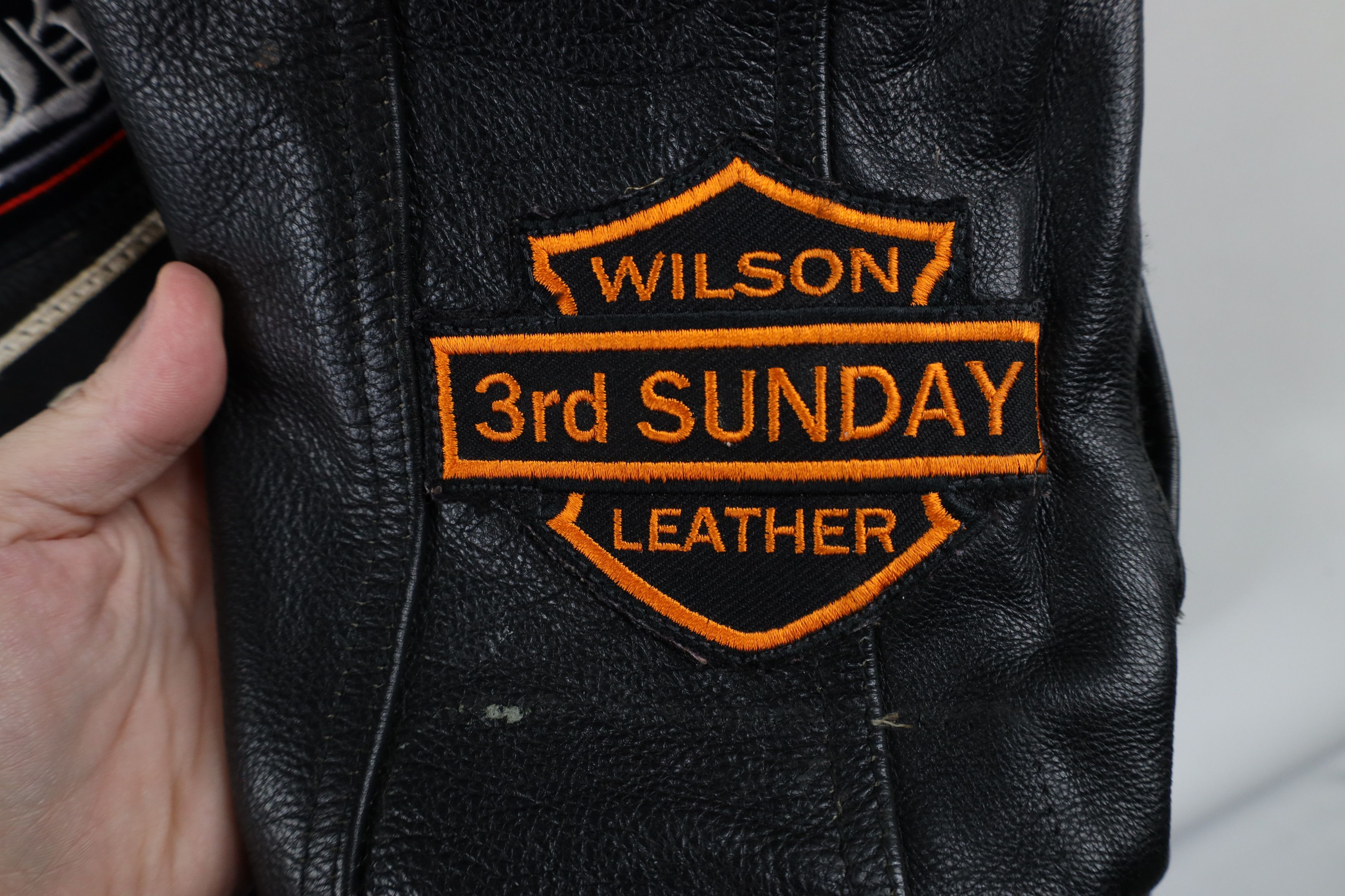 Vintage Vintage 90s Streetwear Brotherhood of Bikers Leather Vest Size US XL / EU 56 / 4 - 20 Thumbnail