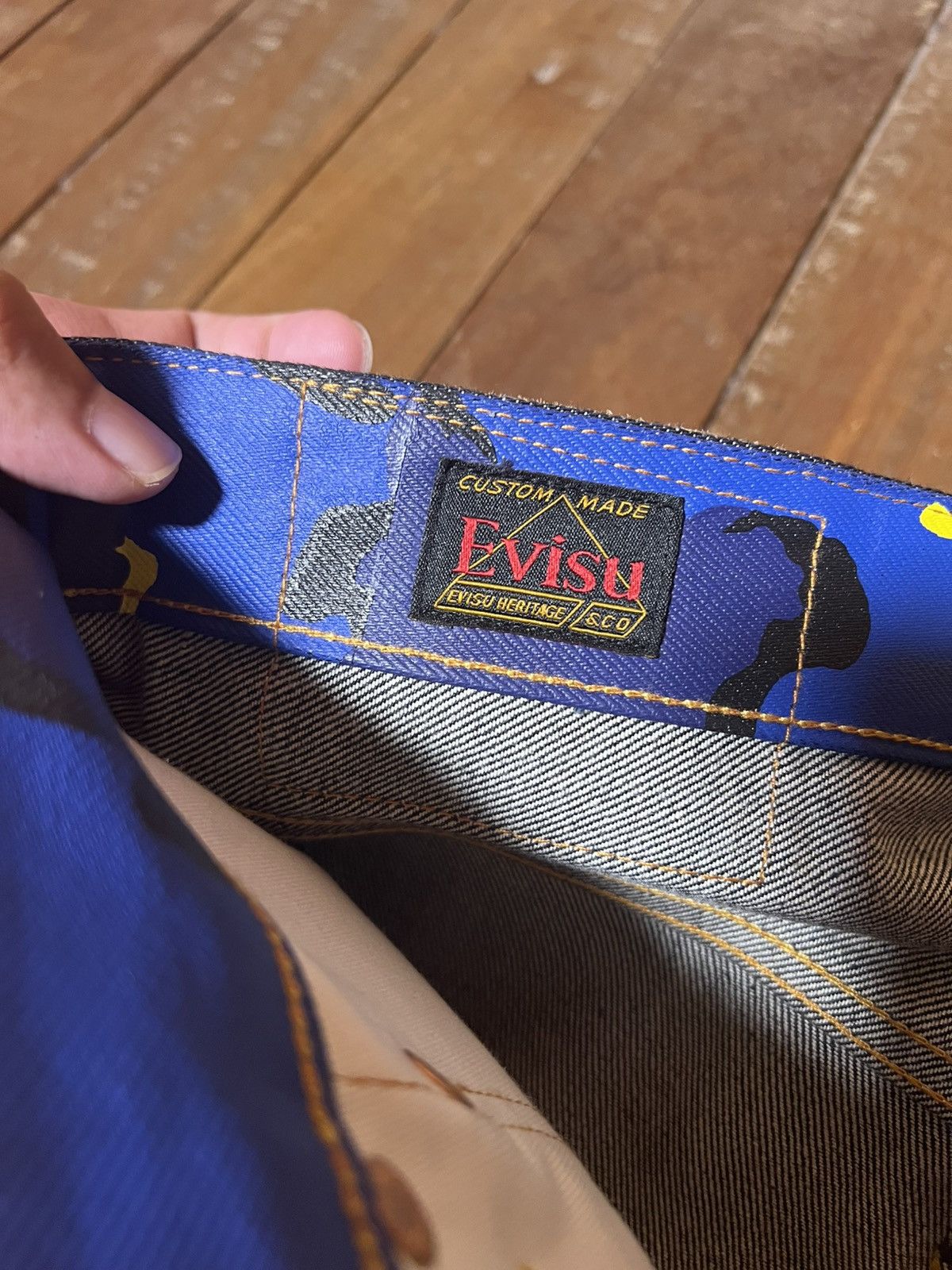 Evisu Evisu Daicock Denim Pants Size US 32 / EU 48 - 16 Thumbnail