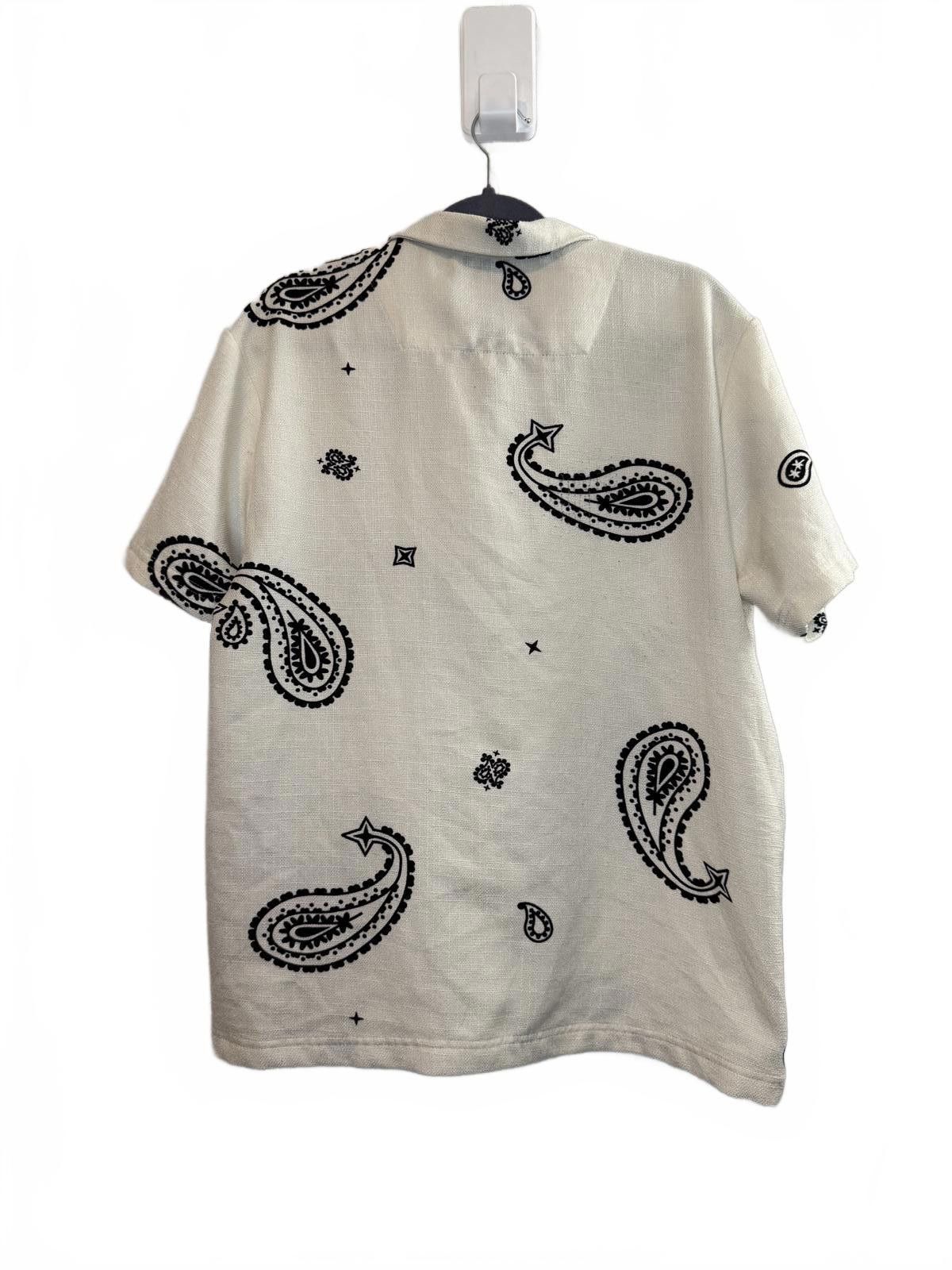 Designer Malibu Beach Club Paisley Short Sleeve Shirt Size US M / EU 48-50 / 2 - 6 Thumbnail
