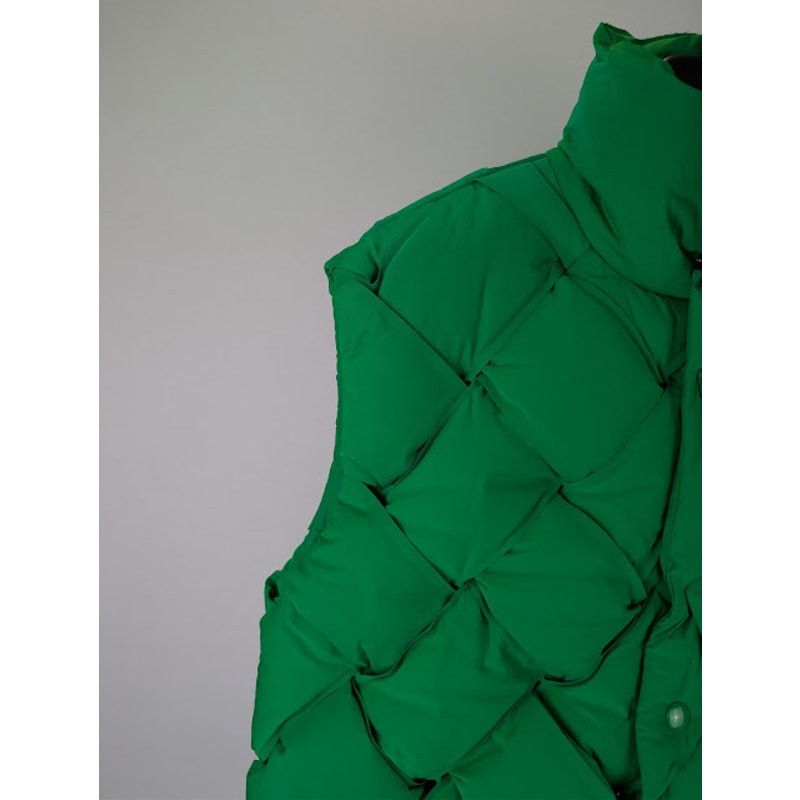 Bottega Veneta o1rshd1 Tech Nylon Vest in Parakeet Size US M / EU 48-50 / 2 - 6 Thumbnail