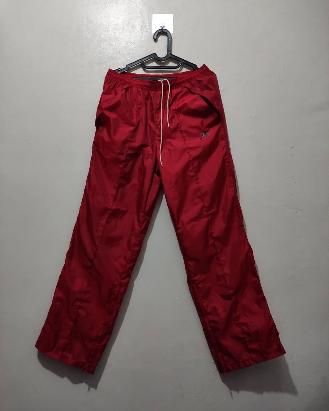 Nike 80s Nike Japan Red Track Pants Size US 32 / EU 48 - 1 Thumbnail