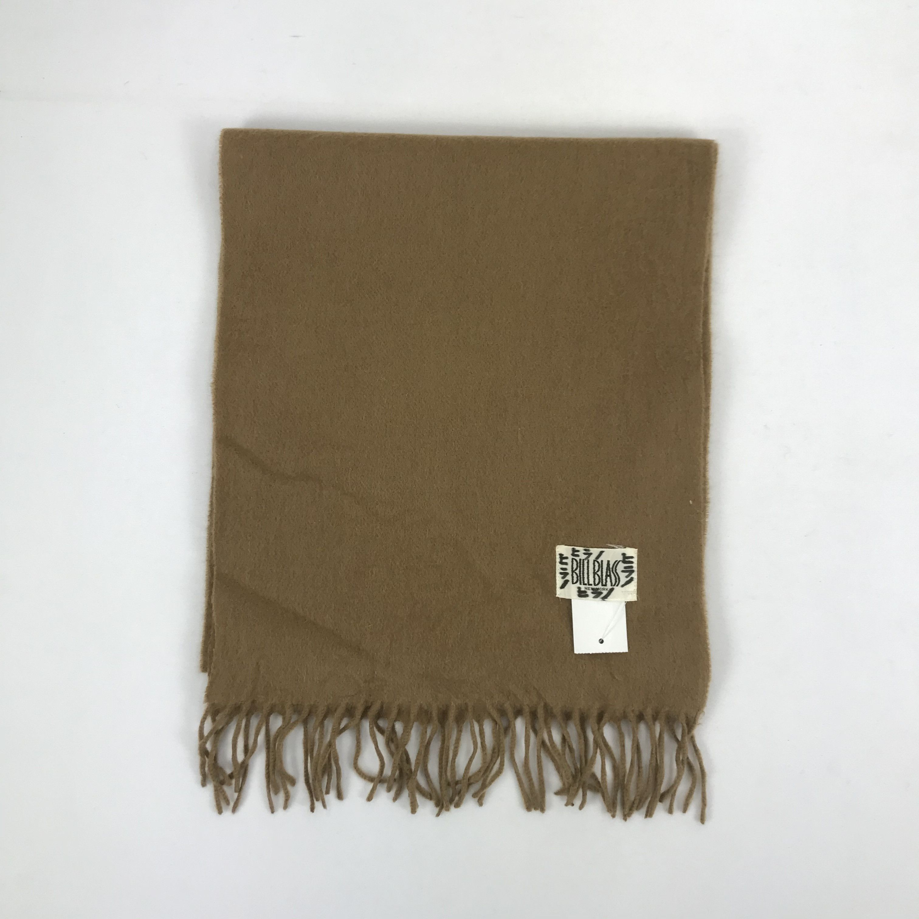 Bill Blass Vintage Bill Blass Scarf Muffler Wool Cashmere Scarves Size ONE SIZE - 2 Thumbnail