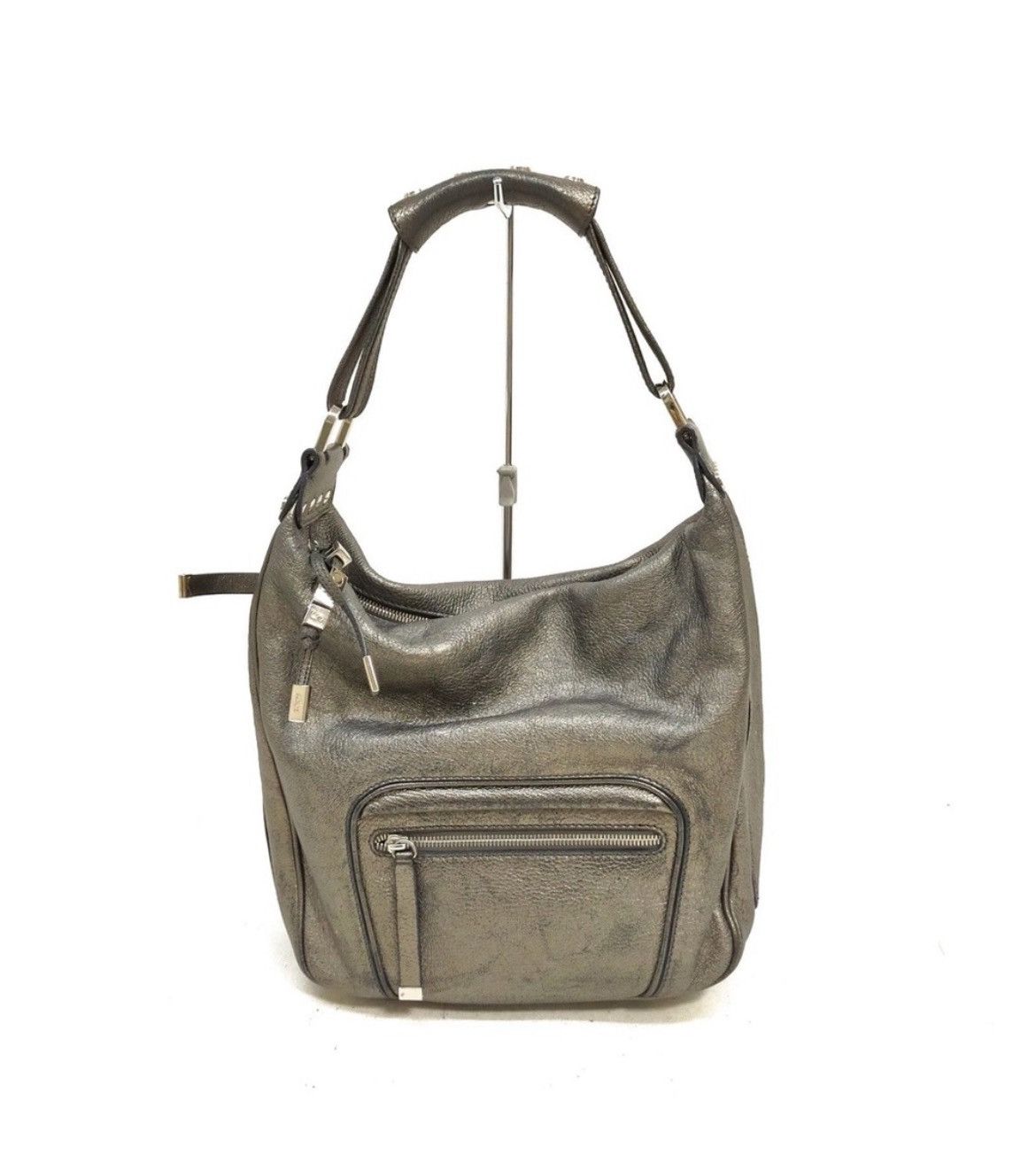 Tod's Tod’s Metallic Leather Shoulder‎ Bag 🖤 Size ONE SIZE - 1 Thumbnail