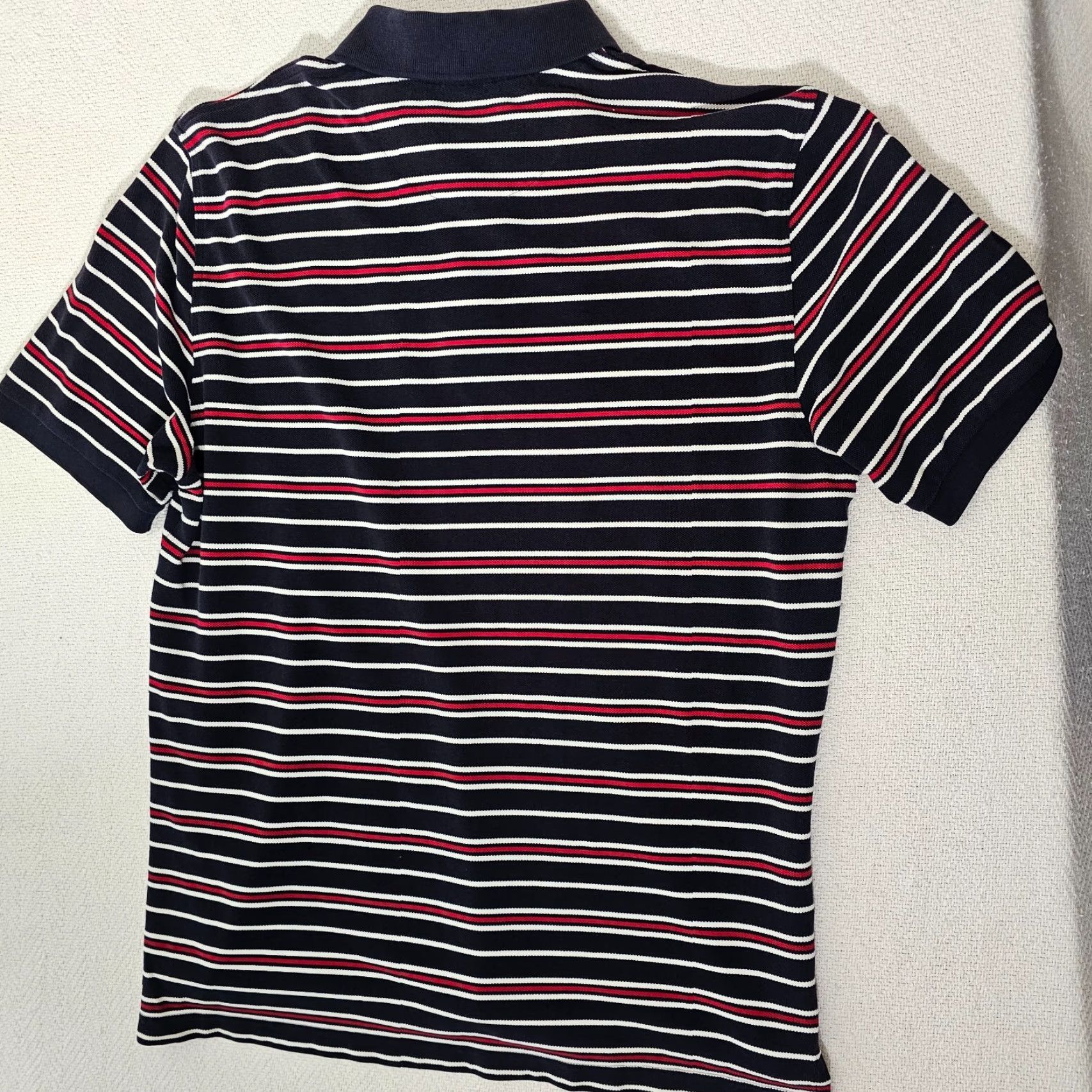 Brooks Brothers BROOKS BROTHERS 1818 Performance Polo Shirt Men's Large Blue Striped Regular Fit Size US L / EU 52-54 / 3 - 8 Thumbnail