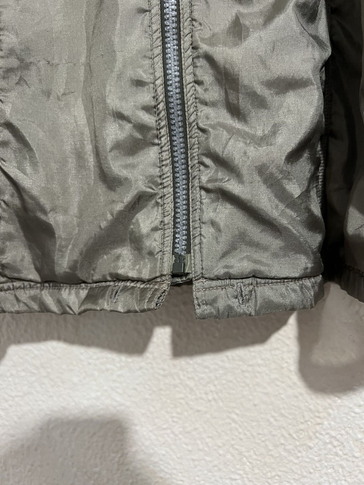 Issey Miyake × Japanese Brand × Vintage Issey Miyake khaki/Green Sage Mesh Windbreaker jacket Size L / US 10 / IT 46 - 6 Thumbnail