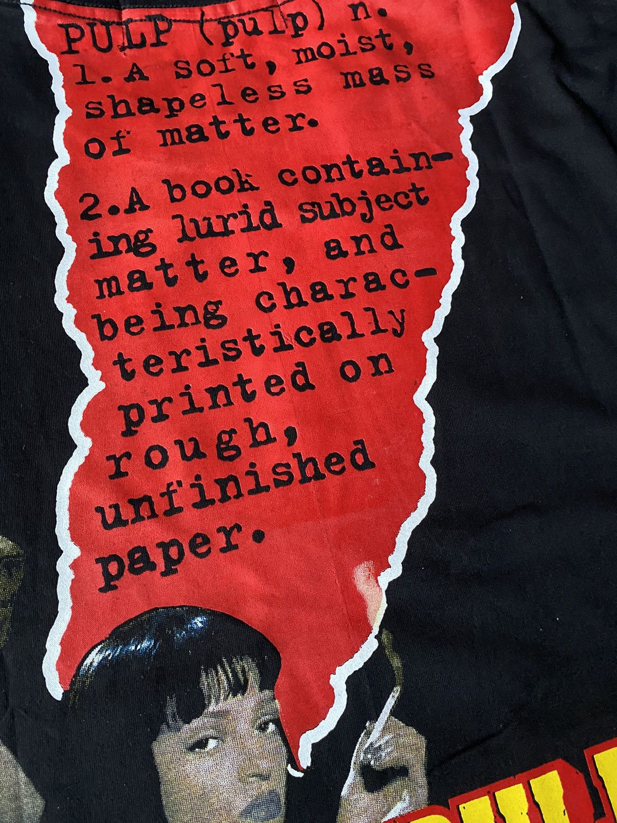 Vintage 🔥RARE🔥Pulp Fiction Promo Cigarettes Movie Band Tee boot Size US L / EU 52-54 / 3 - 7 Thumbnail