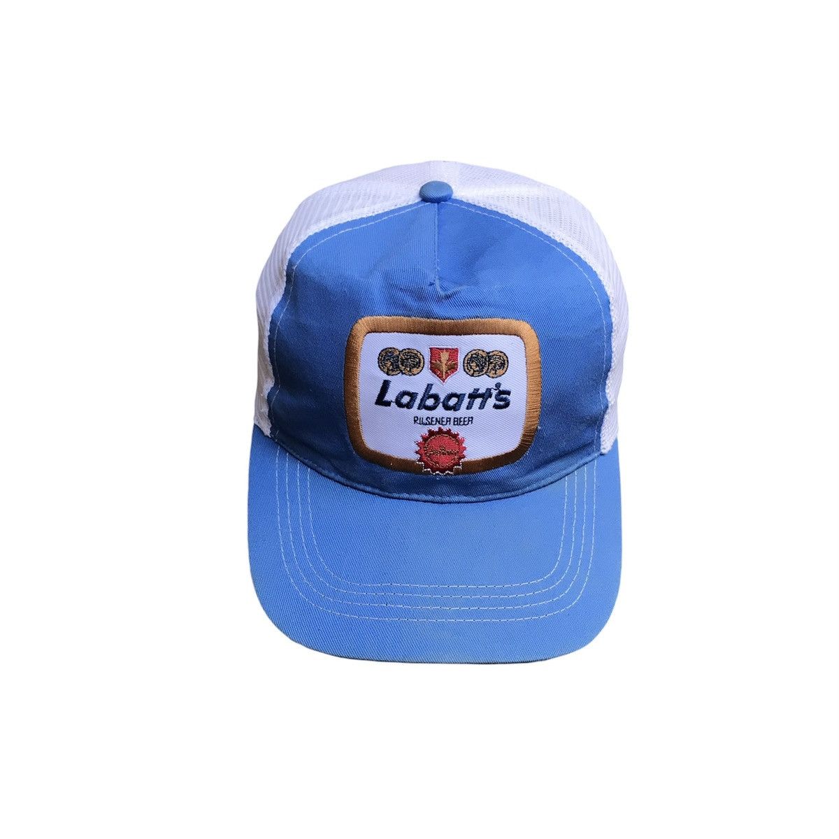 Vintage Vintage Labatt’s Pilsener Beer Trucker Hat SnapBack Mesh | Grailed