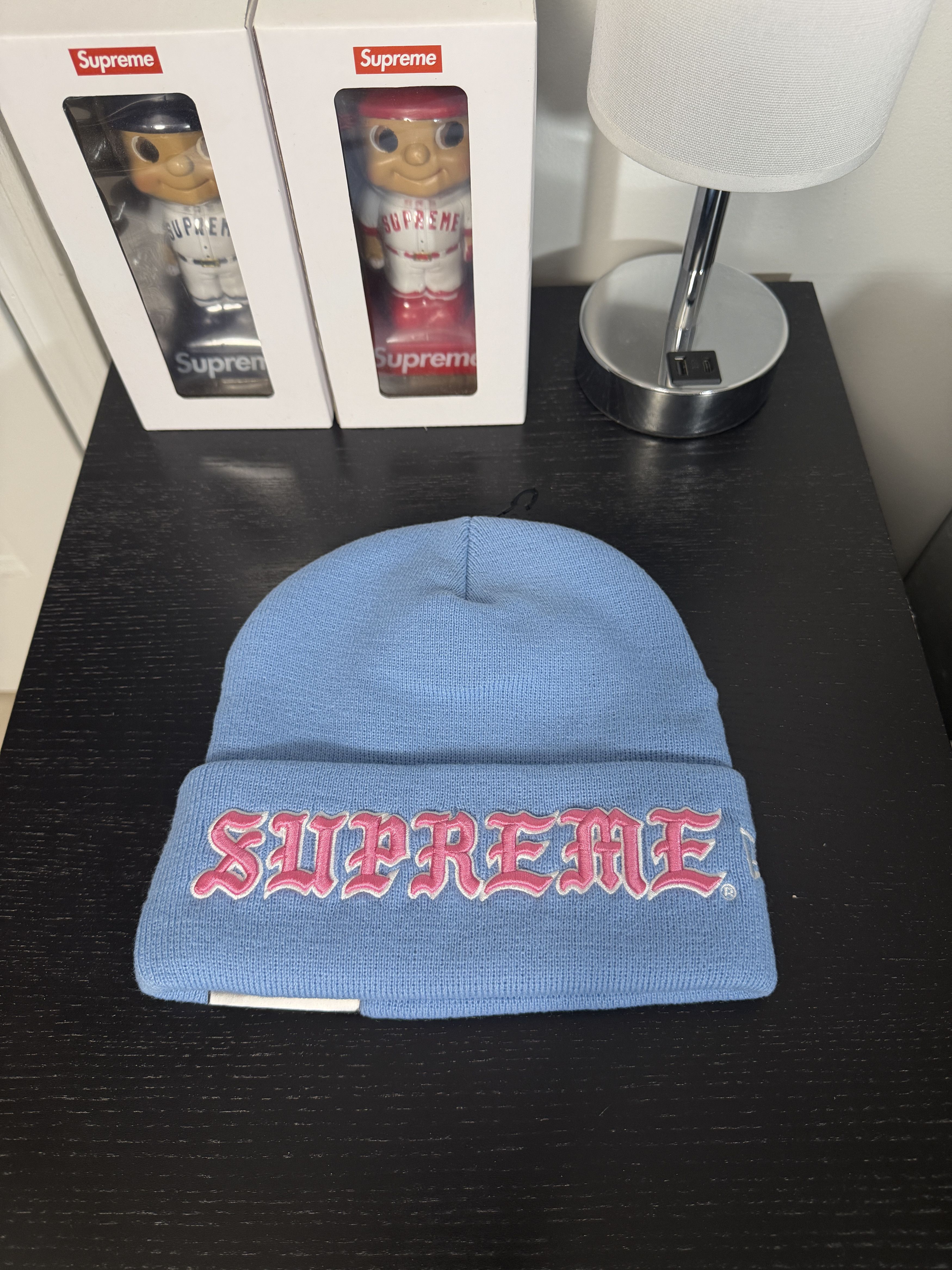 Supreme Old English Beanie | Grailed