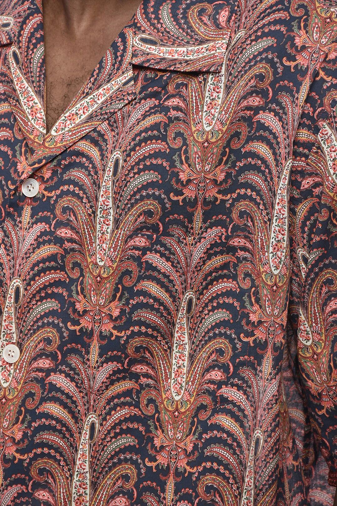 Valentino og1mm0426 Cotton Shirt in Multicolor Size US L / EU 52-54 / 3 - 3 Thumbnail