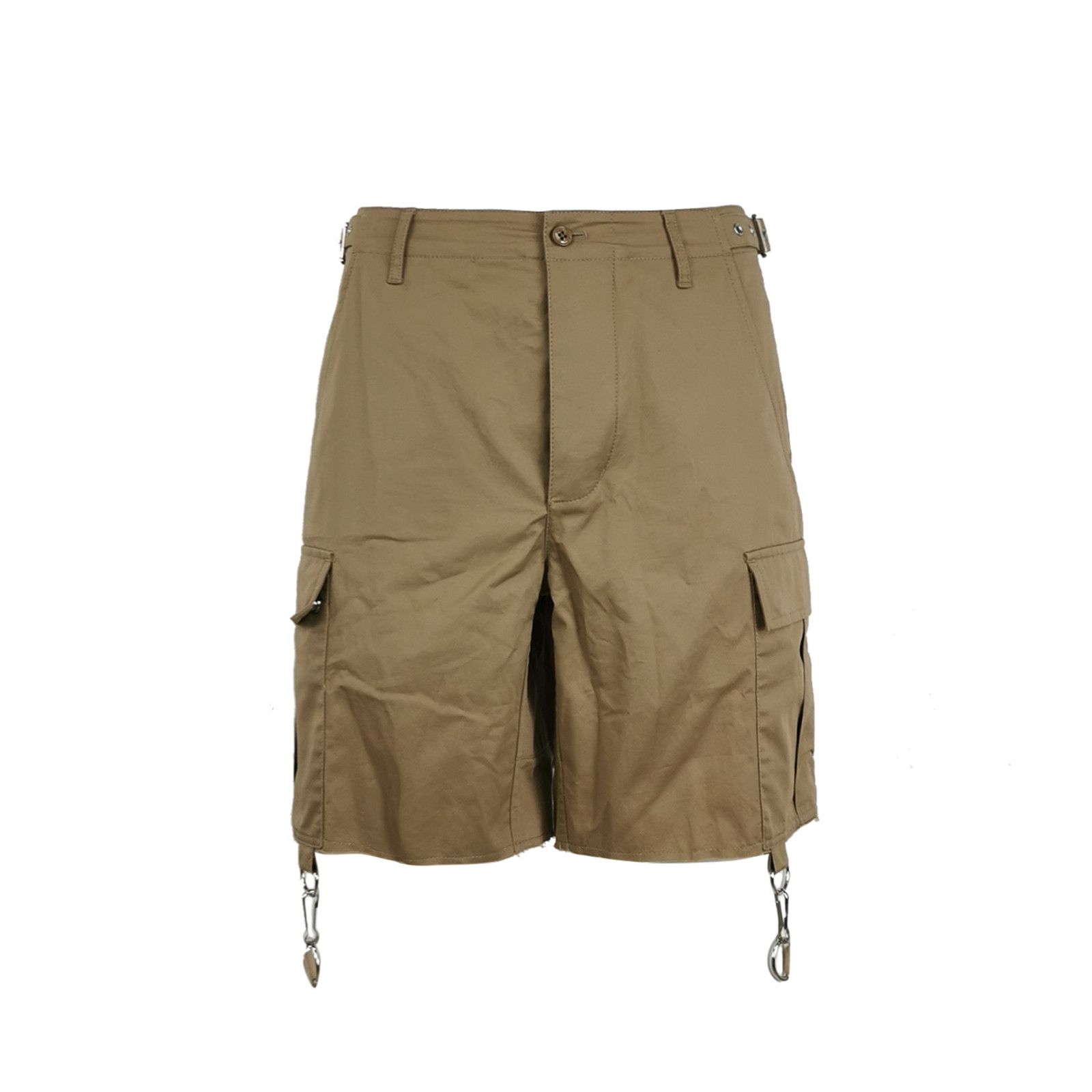 Celine Celine Cotton-Linen Solid Cargo Shorts Size US 30 / EU 46 - 1 Thumbnail