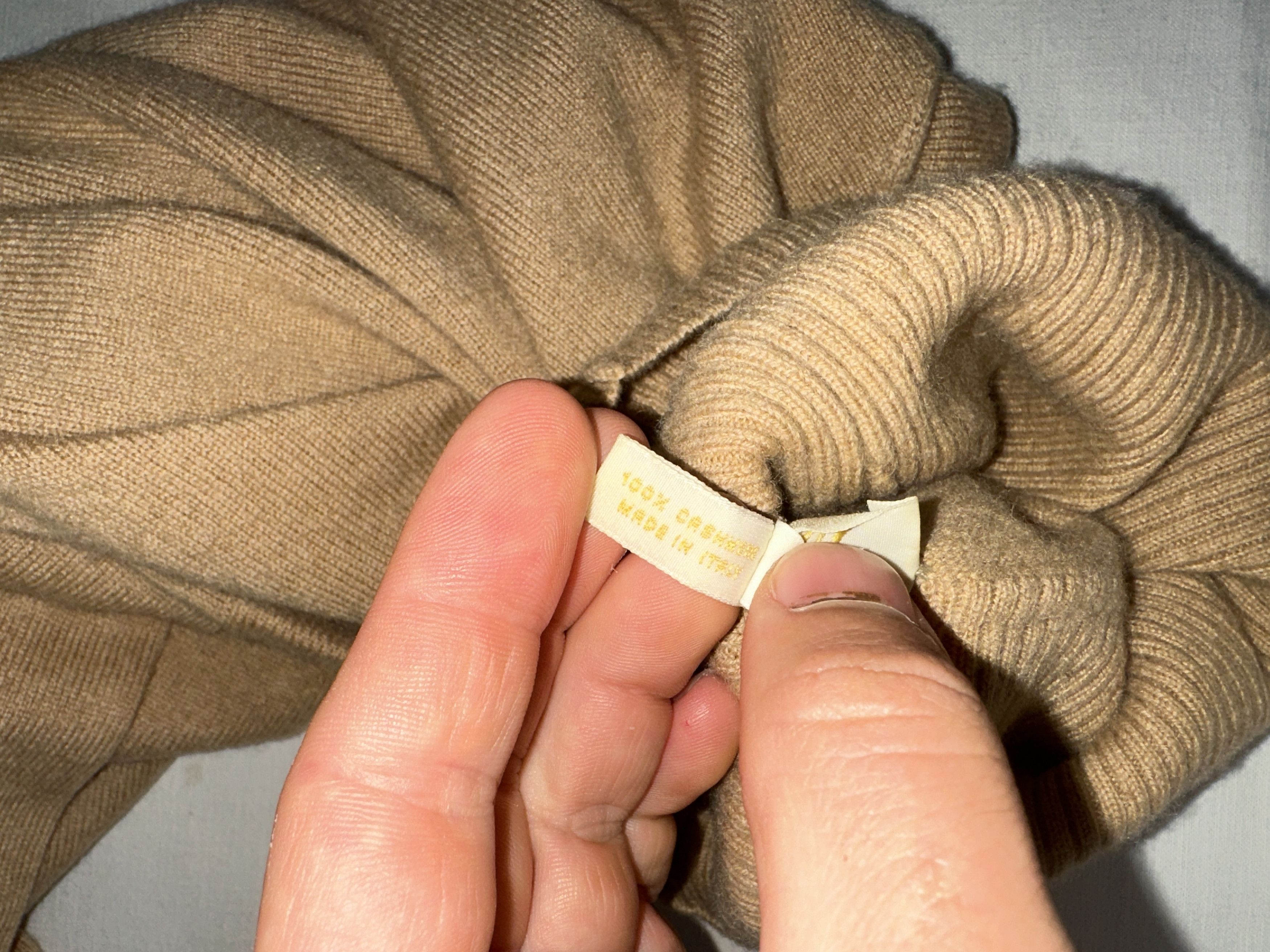 Brioni Cashmere Brioni Solid Light Turtle Neck Size 2XL Slim Fit Size US XXL / EU 58 / 5 - 13 Thumbnail