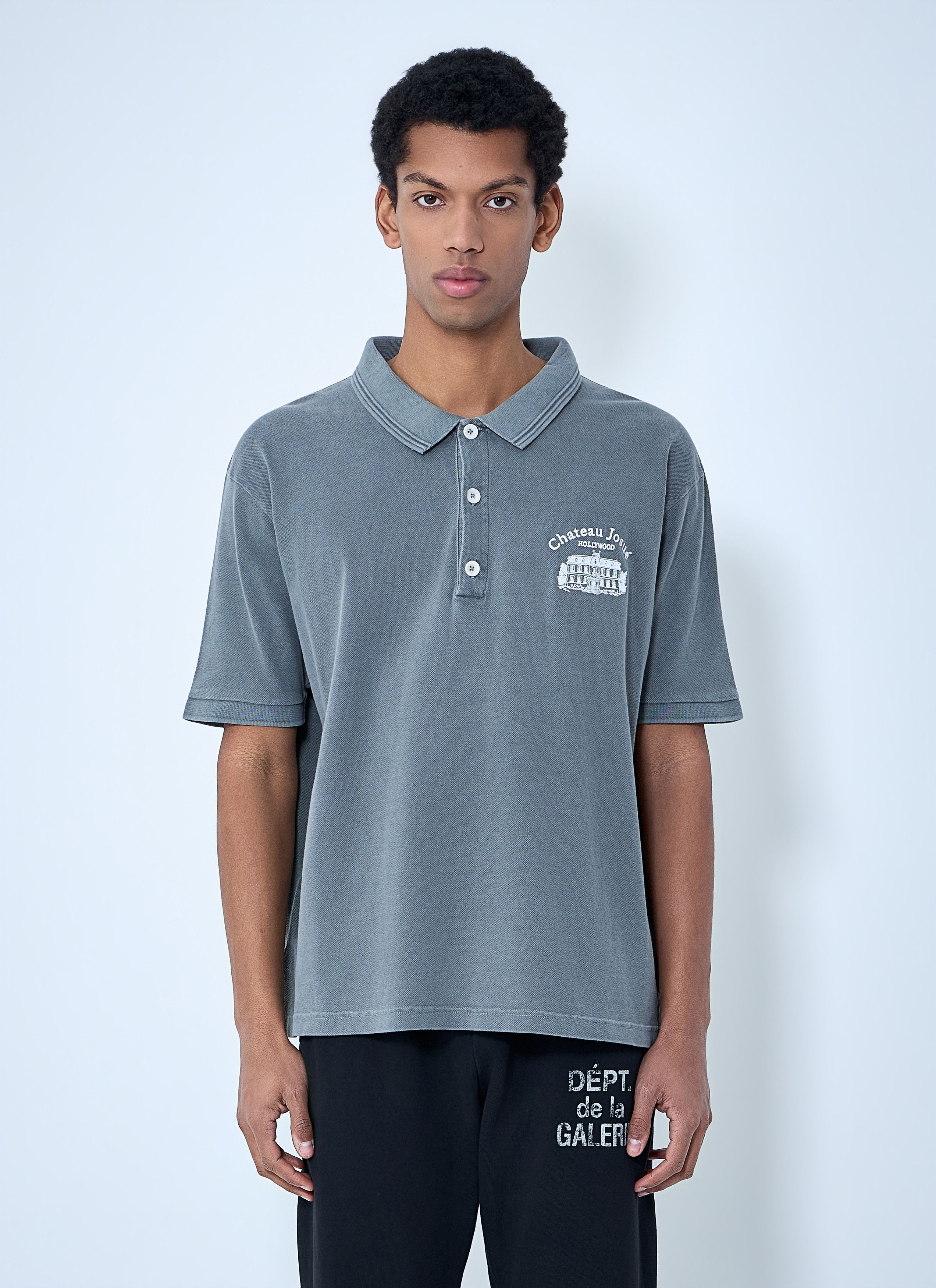 Gallery Dept. Embroidered Polo Shirt Size US XS / EU 42 / 0 - 1 Thumbnail
