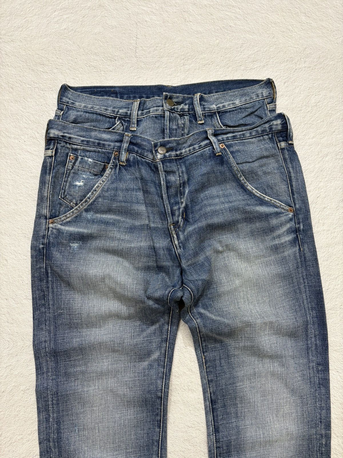 Hysteric Glamour 2000s RNA japan wash denim double Wasit y2k style Size US 32 / EU 48 - 2 Thumbnail