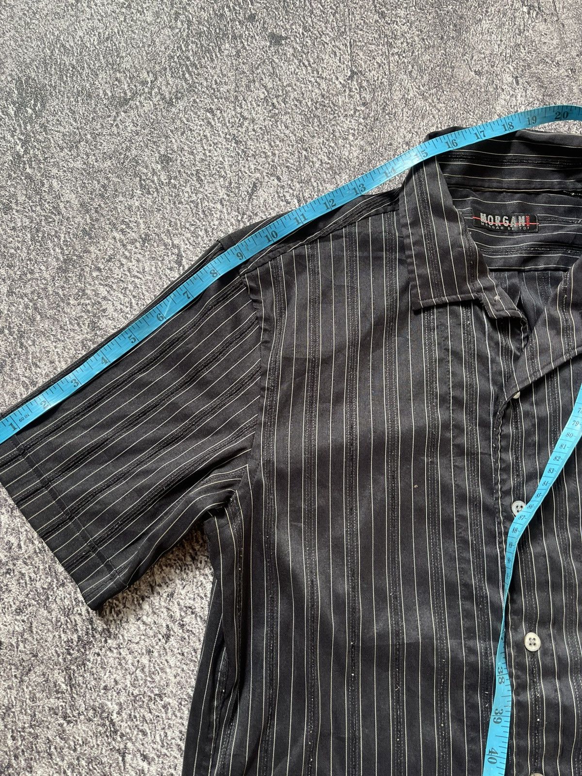 Japanese Brand Y2K Morgan Homme ifsixwasnine punk button shirt Size US M / EU 48-50 / 2 - 8 Thumbnail