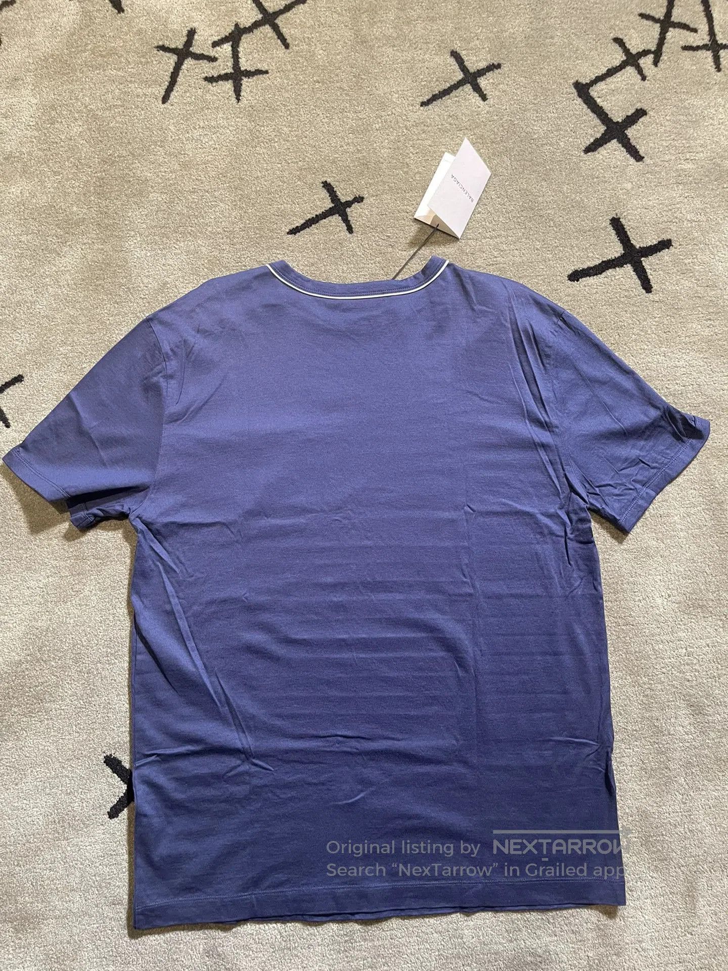 Balenciaga balenciaga short sleeve classic patterned t-shirt. Size US S / EU 44-46 / 1 - 3 Thumbnail