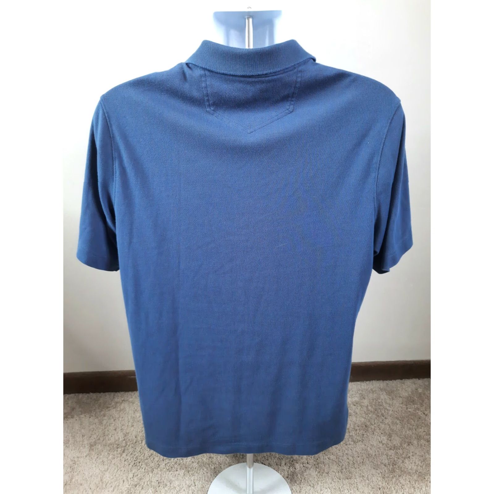 Eddie Bauer Eddie Bauer Polo Shirt Polo Men M Pastel Blue Travex Short Sleeve Button Collar Solid Cotton Shirt Size US M / EU 48-50 / 2 - 7 Thumbnail