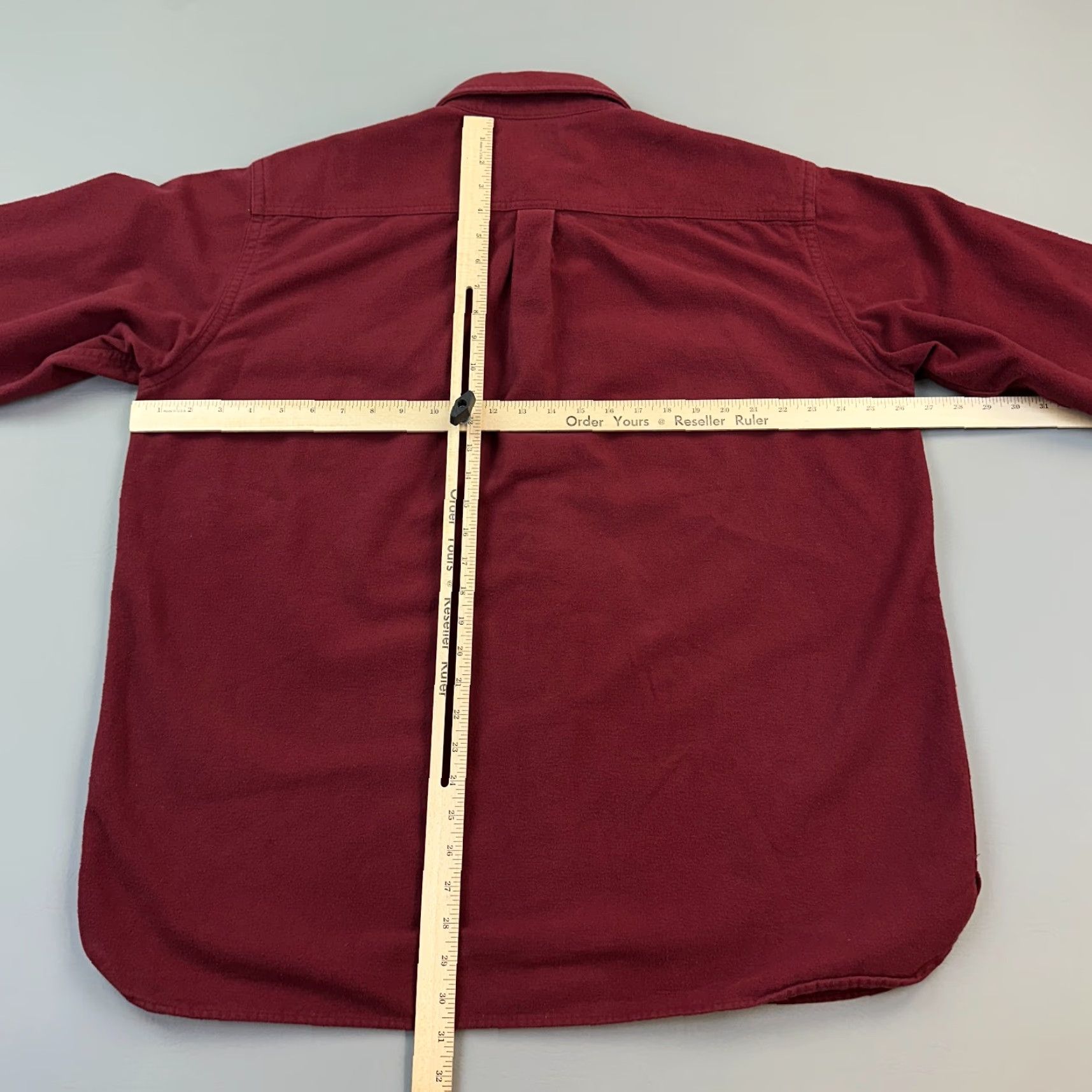 Vintage VINTAGE L.L. Bean Shirt Mens XL Chamois Cloth Heavyweight Button-Up Outdoor Red Cotton Flannel Pocketed Classic Outdoor Retro Sports Mens XL Size US XL / EU 56 / 4 - 7 Thumbnail