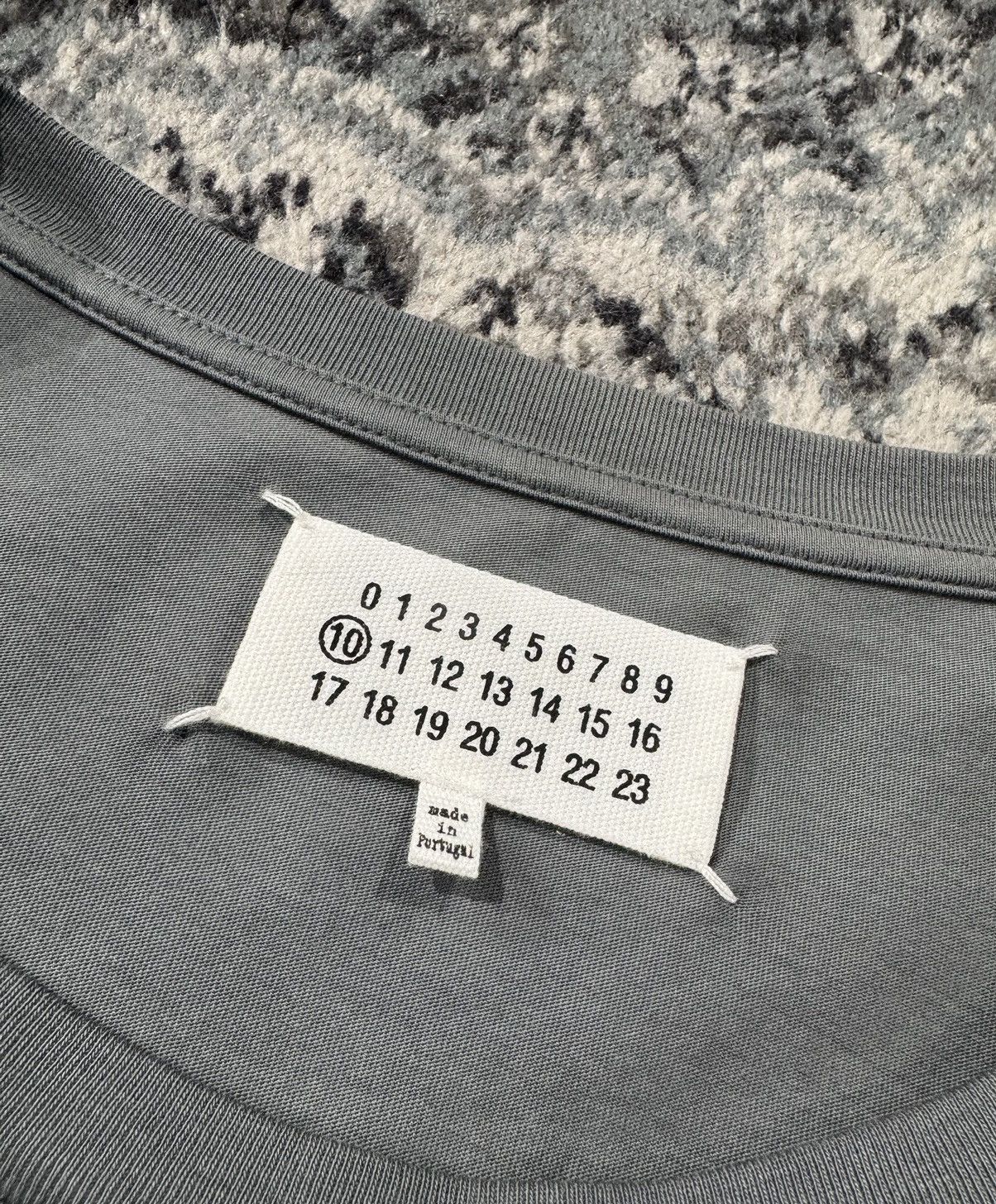 Maison Margiela Maison Margiela AW17 Over-sized America Split Tee Grey Size US L / EU 52-54 / 3 - 2 Thumbnail