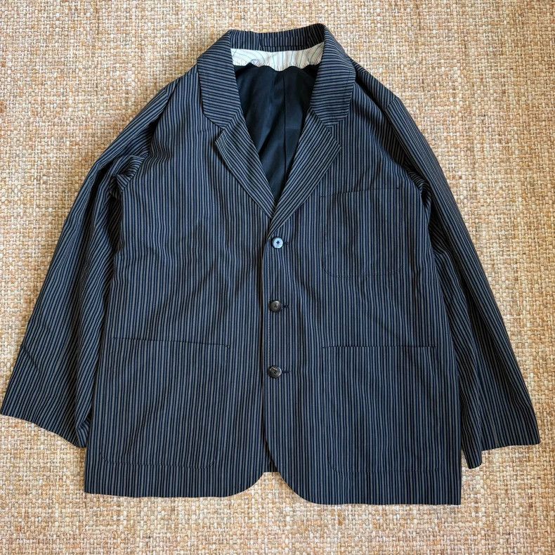 Visvim VISVIM New Hope II Jacket Striped Navy Size US L / EU 52-54 / 3 - 1 Thumbnail