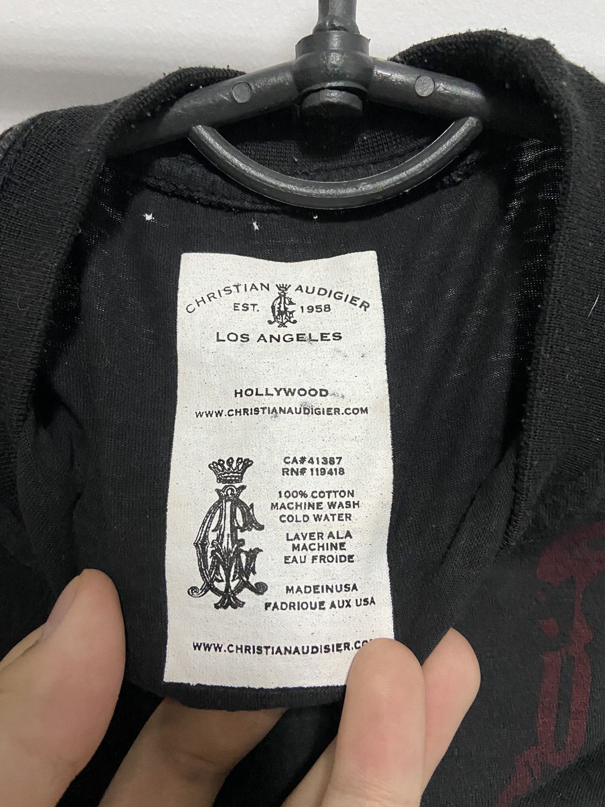 Christian Audigier × Ed Hardy × Vintage Christian audigier Ed hardy big logo t shirt tattoo vintage Size US L / EU 52-54 / 3 - 5 Thumbnail