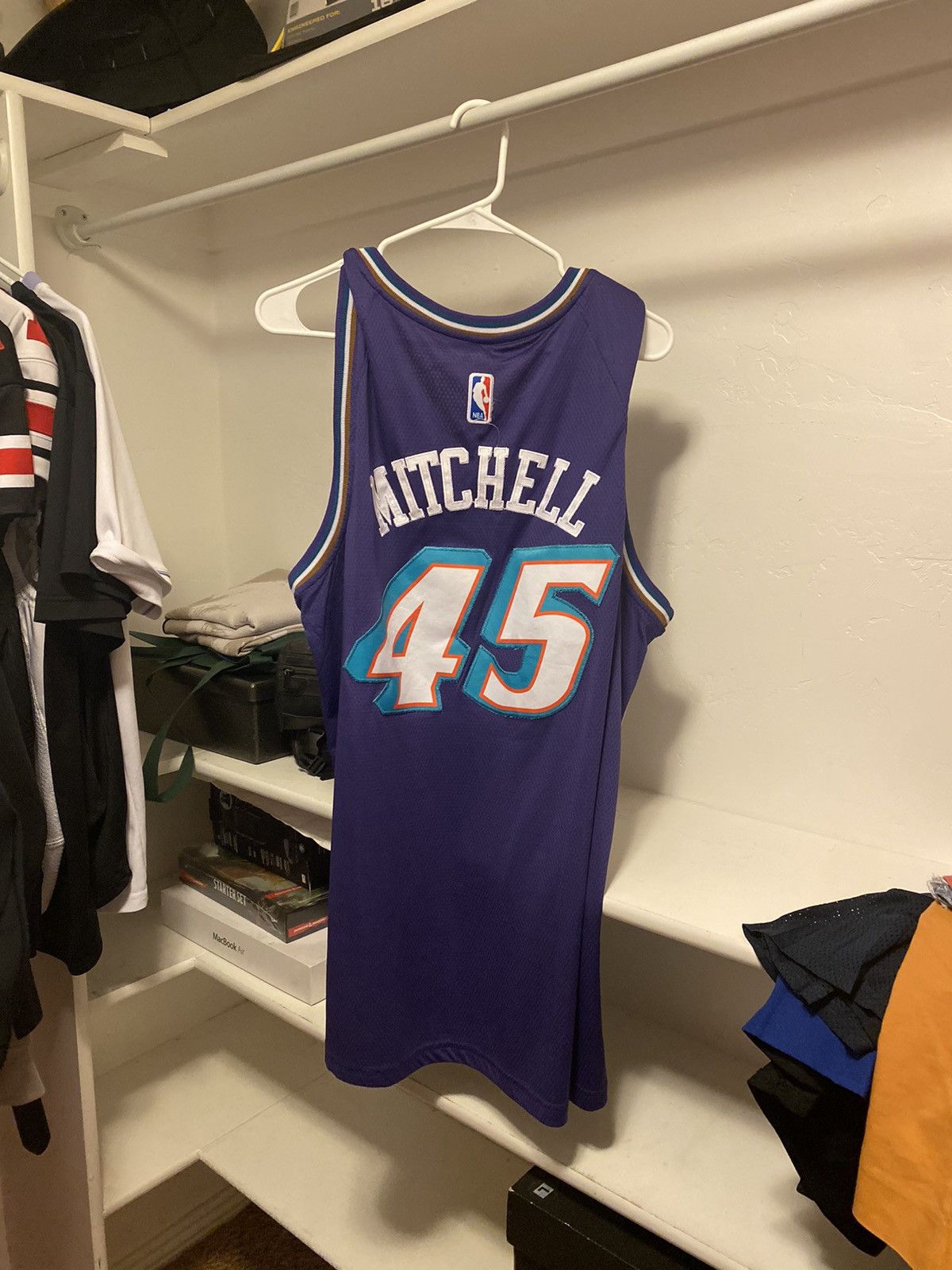 Nike × Vintage NBA Utah Jazz Donovan Mitchell Mountain Jersey Size US XL / EU 56 / 4 - 2 Thumbnail