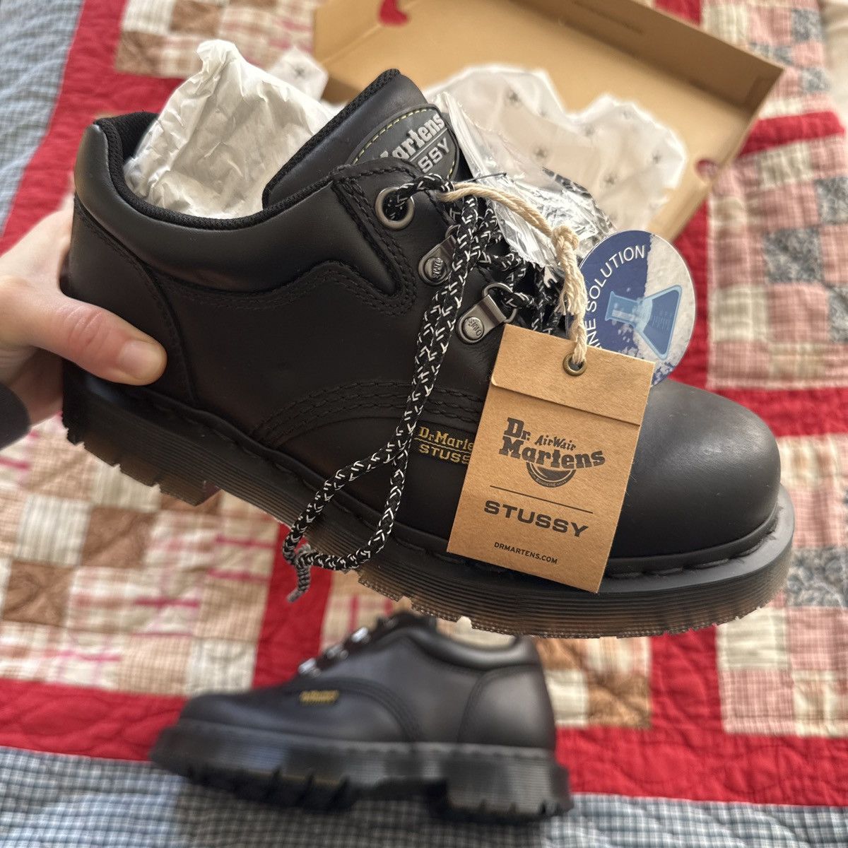 Other Doc Marten x Stussy RARE Never Worn Size US 6.5 / IT 36.5 - 2 Thumbnail